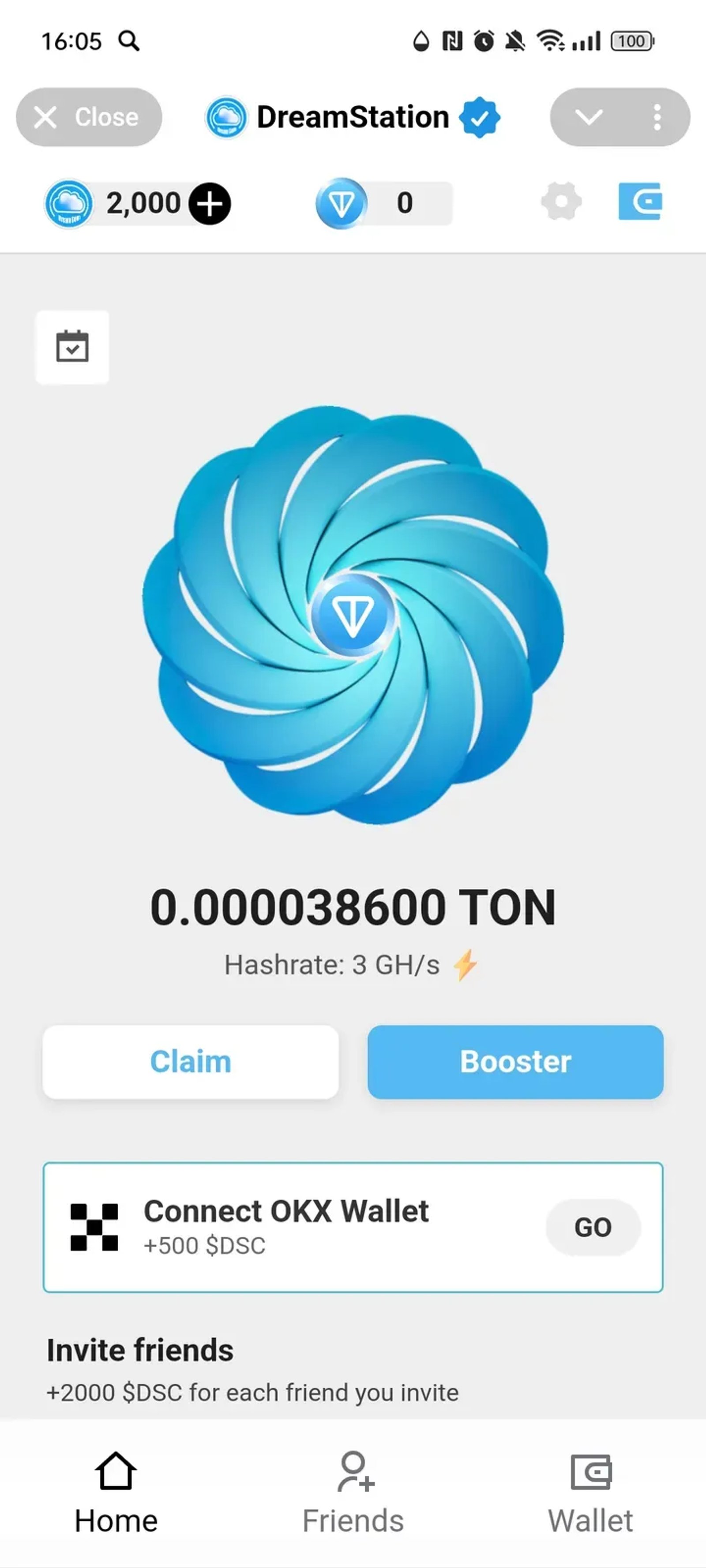 🎰DreamStation App в Телеграм — скриншот 1