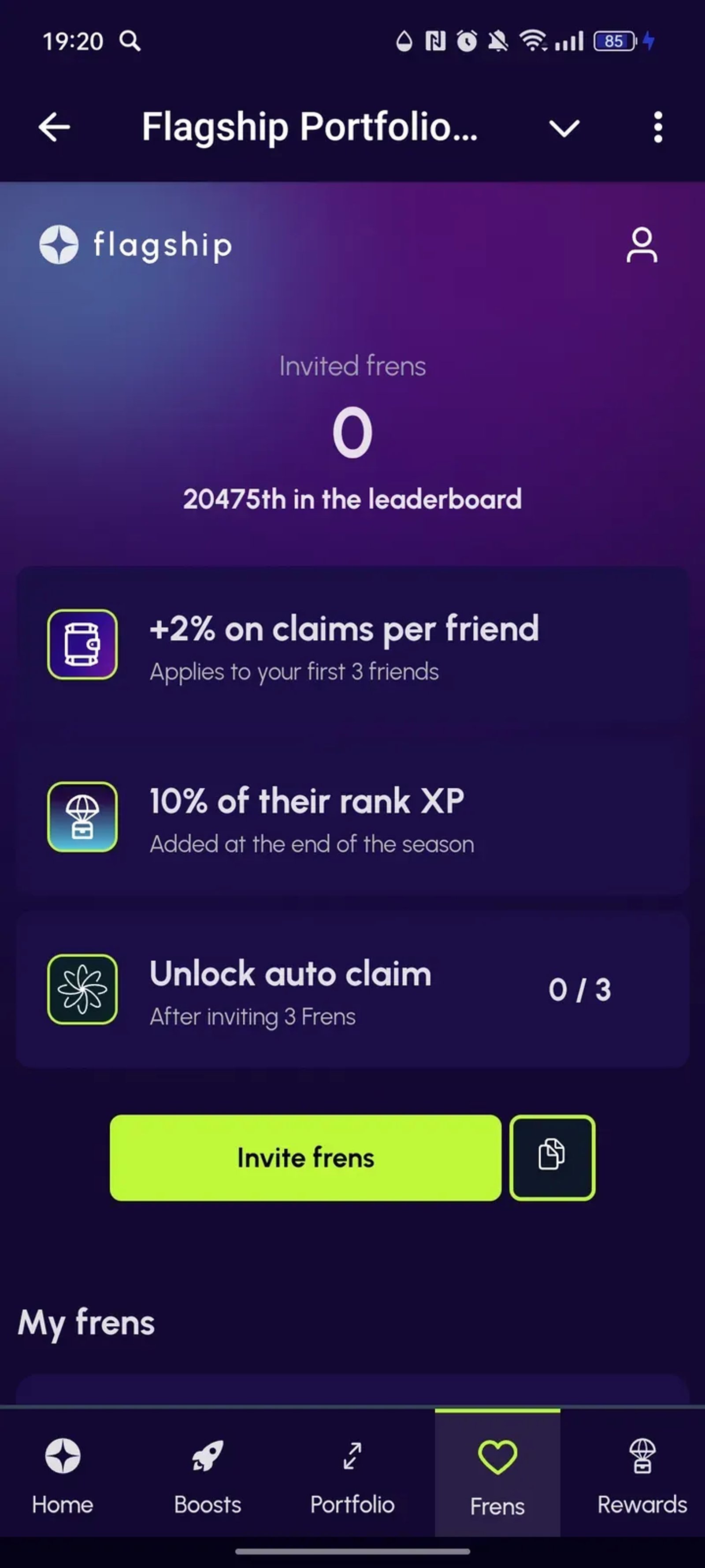 Flagship Crypto в Телеграм — скриншот 4