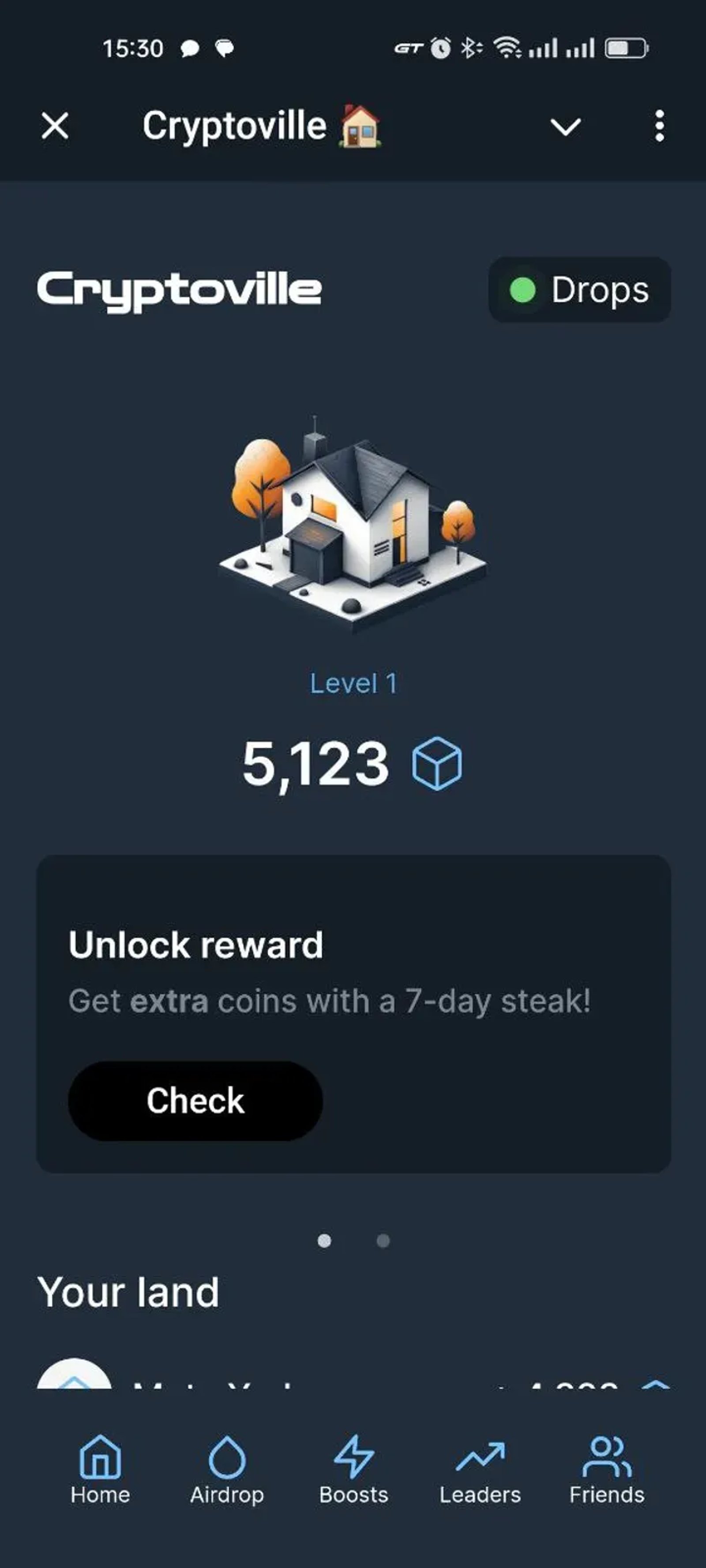 Cryptoville 🏠 в Телеграм — скриншот 4