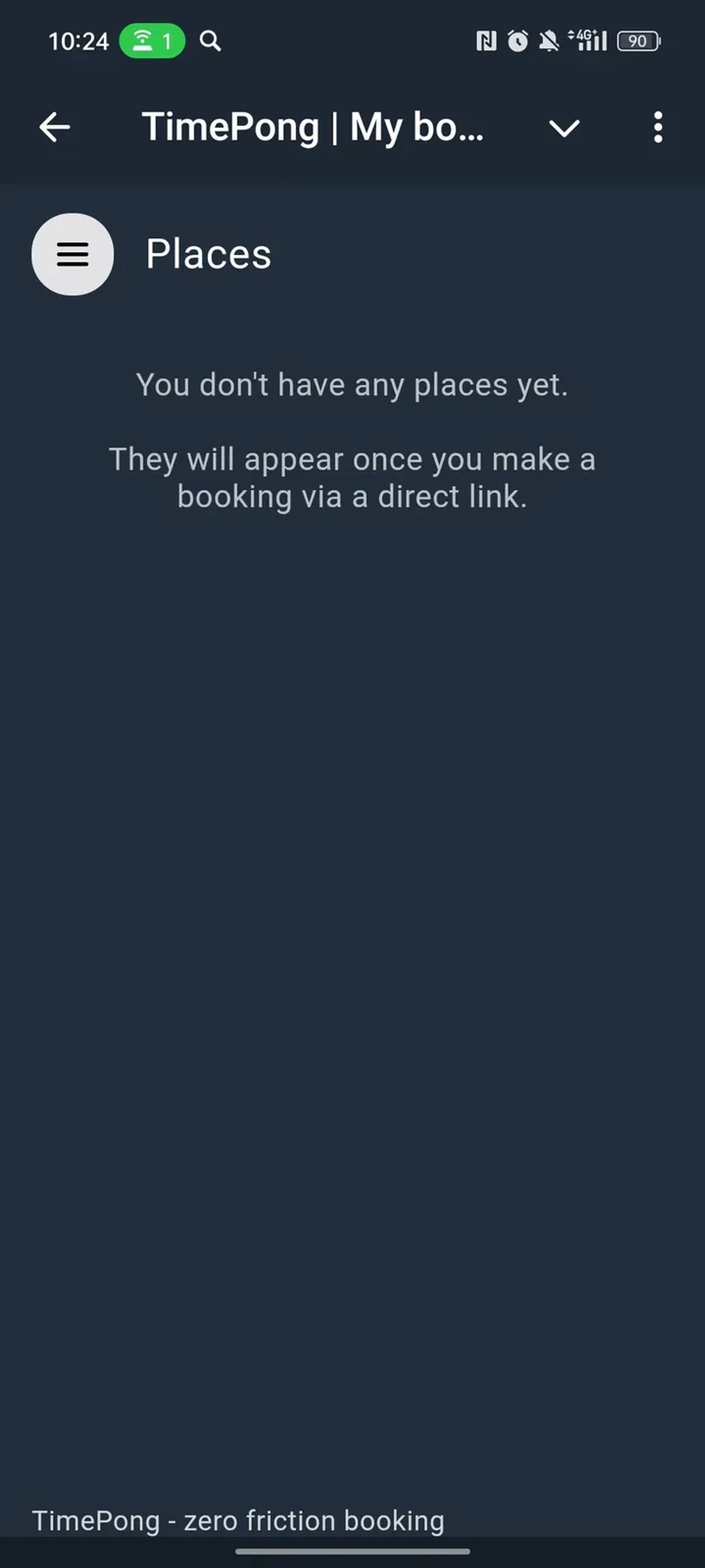 Timepong - My bookings в Телеграм — скриншот 3