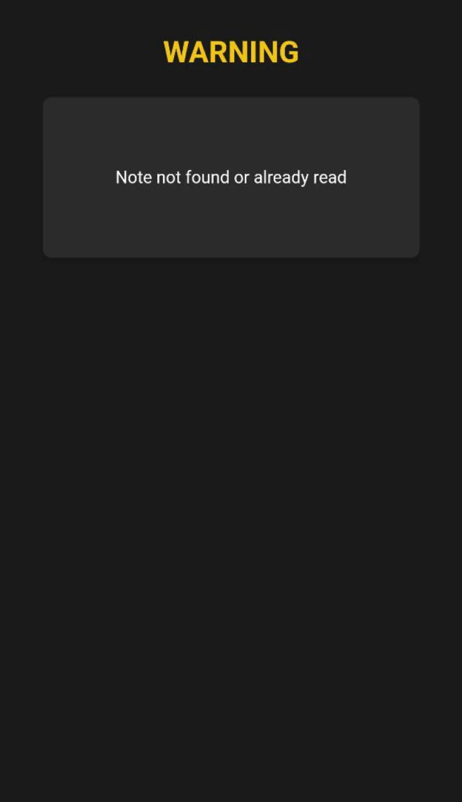 Encrypted Notes App в Телеграм — скриншот 3