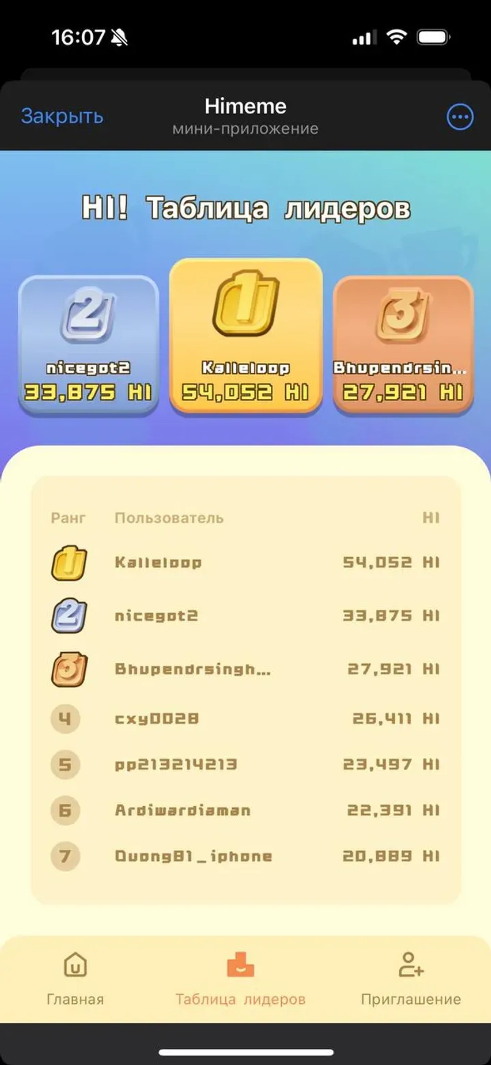 Himeme в Телеграм — скриншот 2