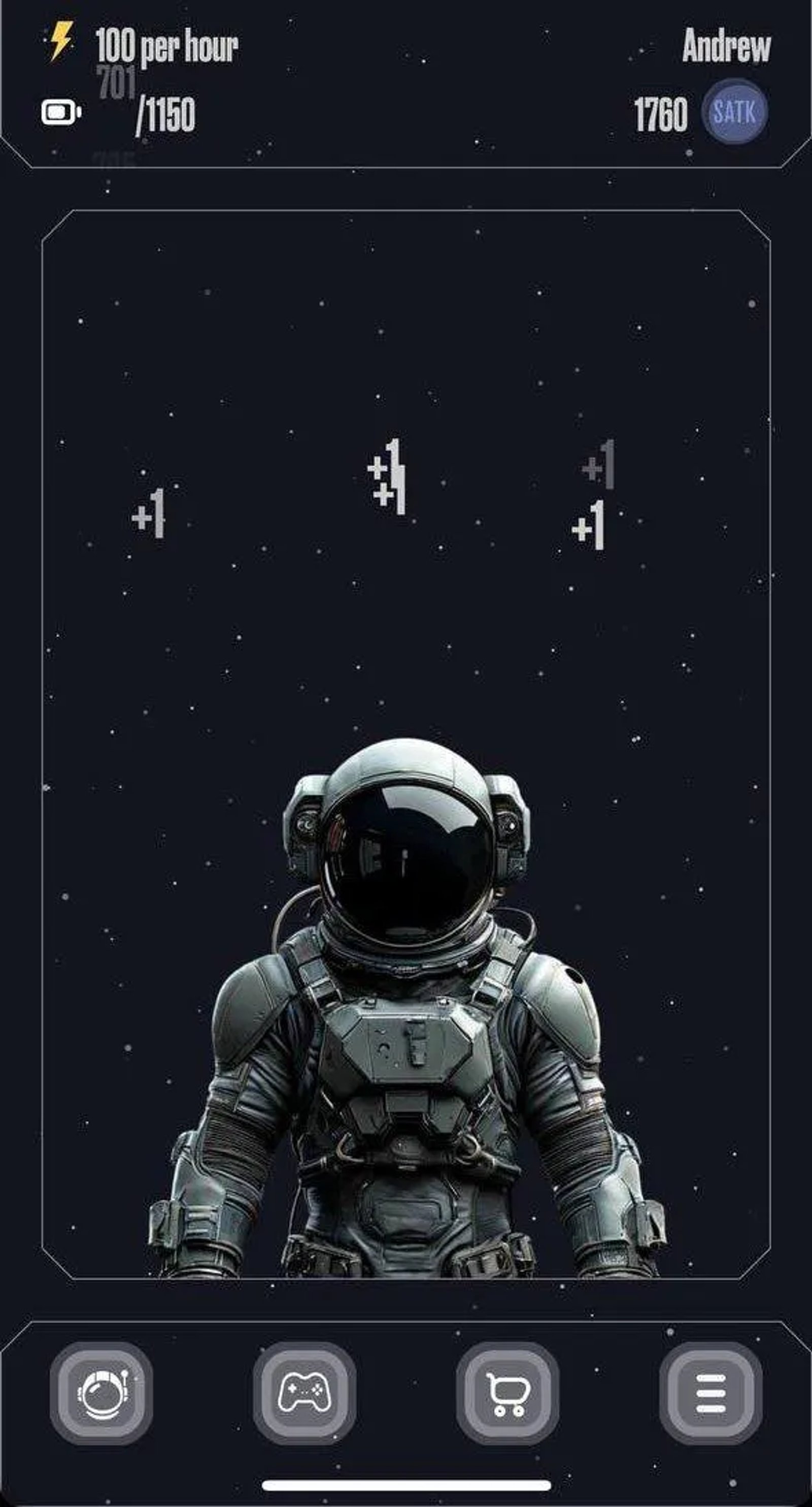 Space Attack в Телеграм — скриншот 2