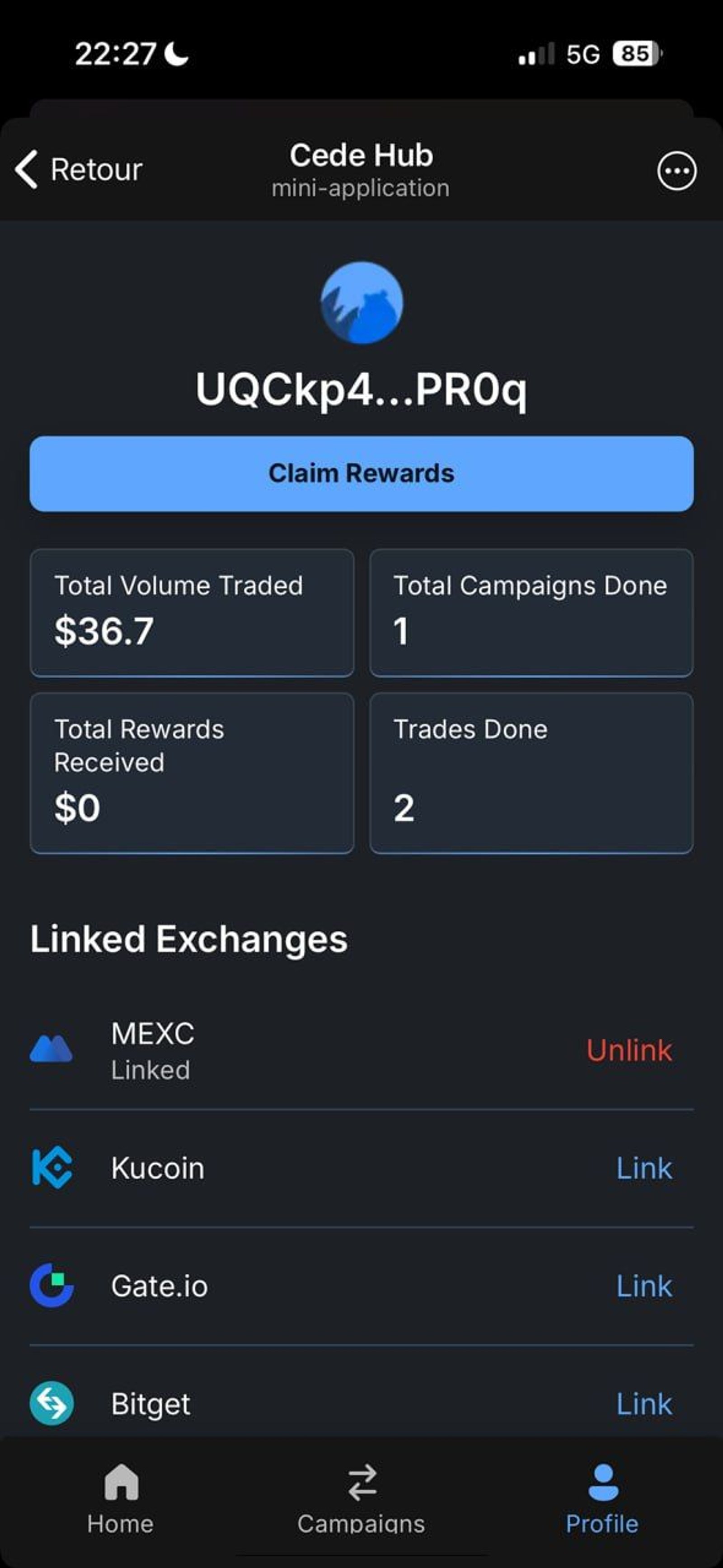 Cede Hub Telegram Screenshot 5