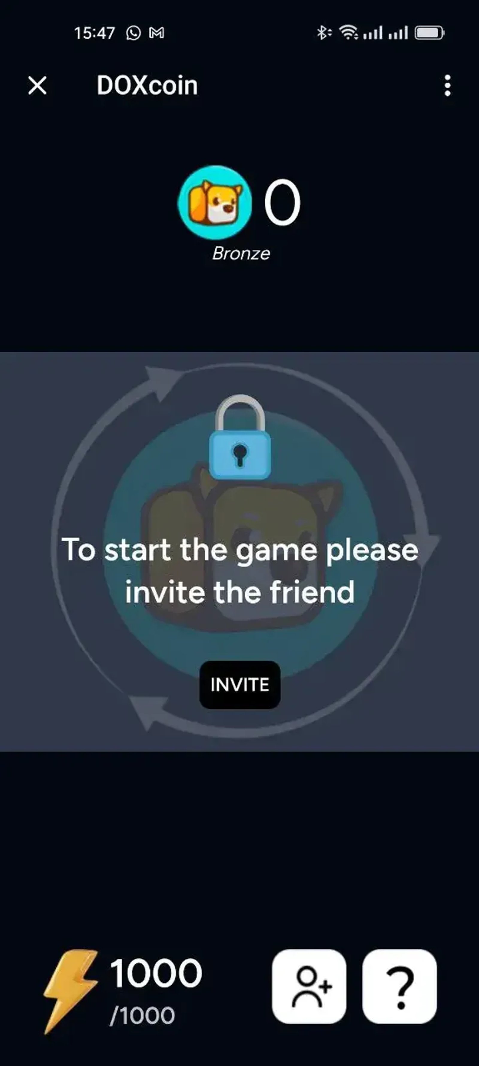 DOXcoin в Телеграм — скриншот 2