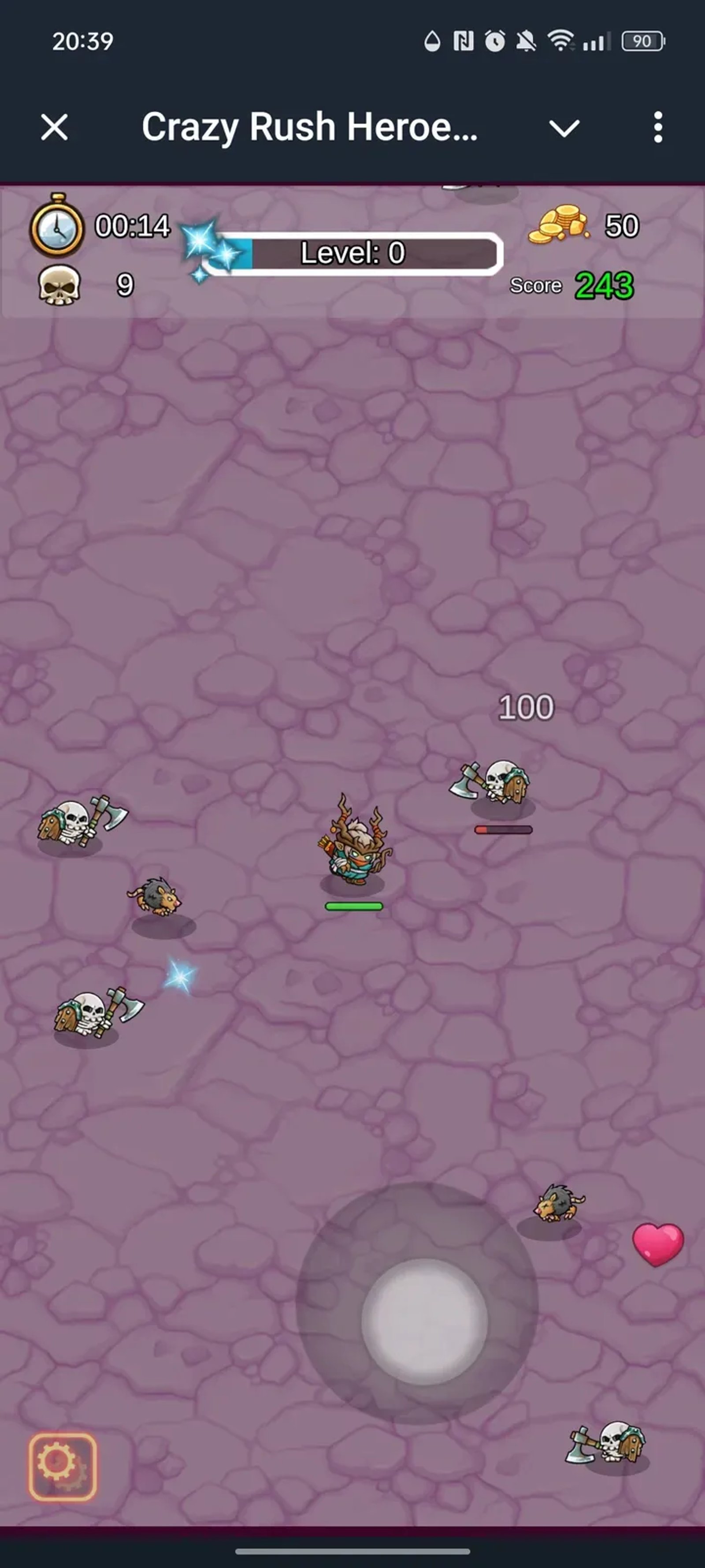 CrazyRushHeroesAlpha в Телеграм — скриншот 5