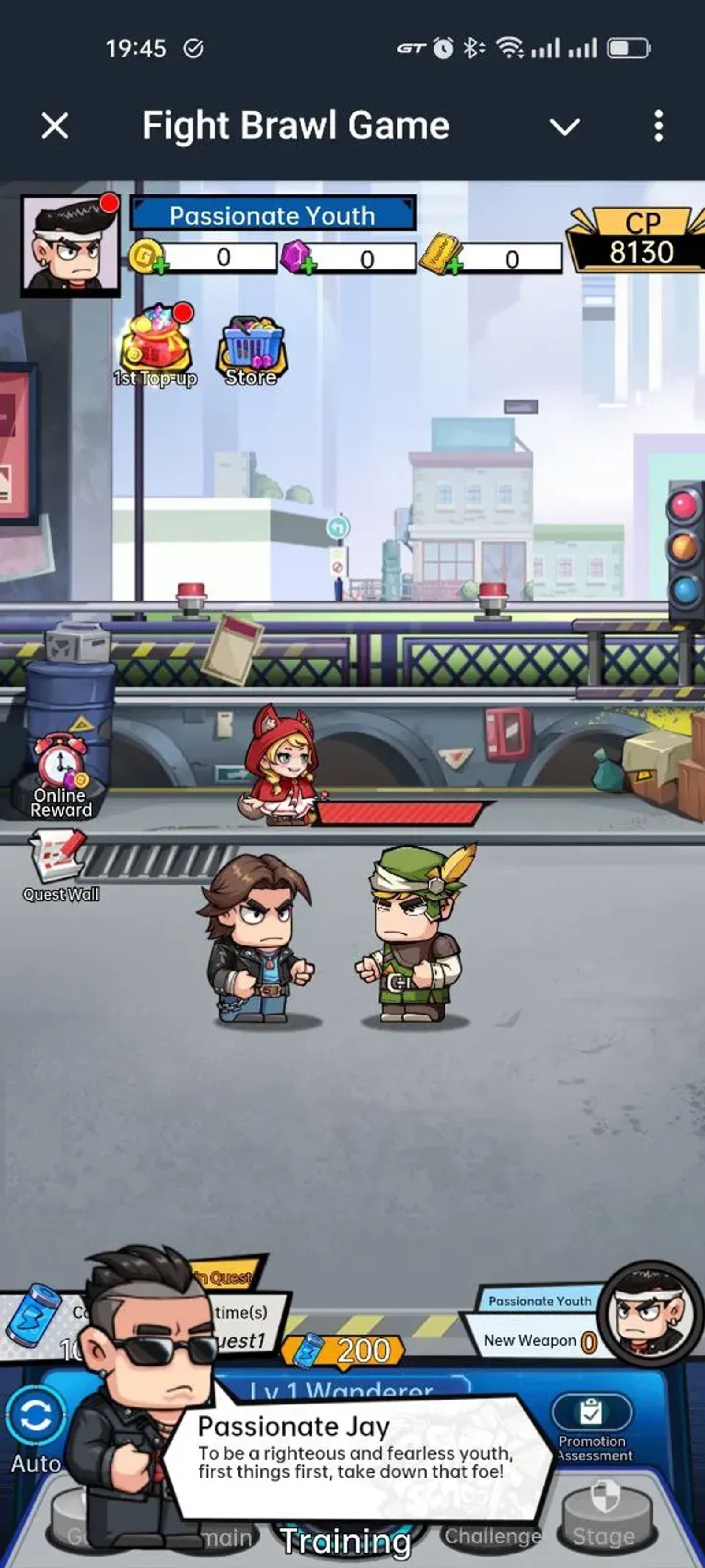 Fight Brawl Game в Телеграм — скриншот 6