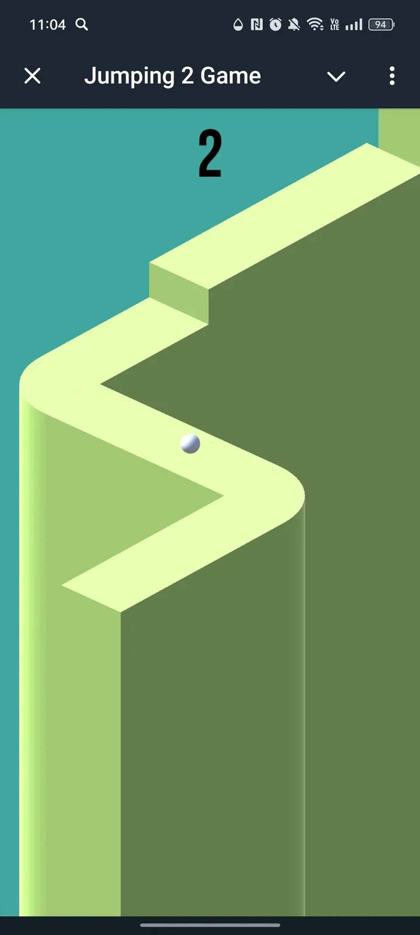 Jumping 2 Game в Телеграм — скриншот 4