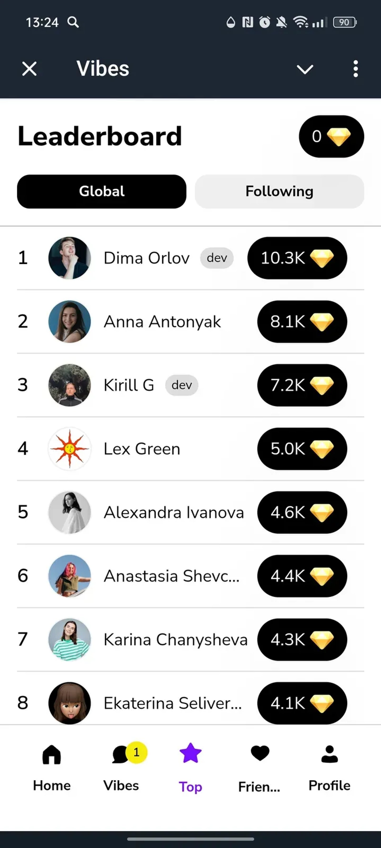 Vibes Telegram Screenshot 4