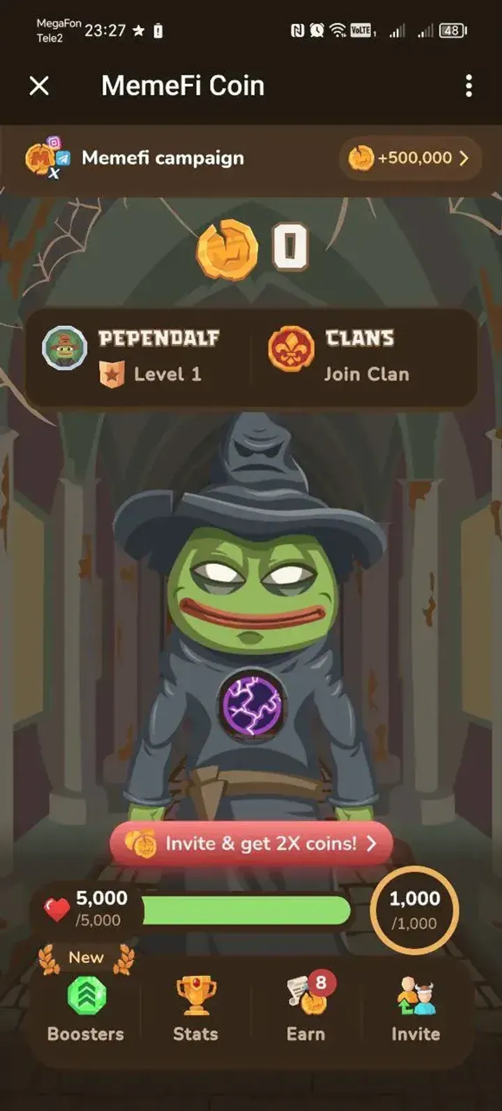 MemeFi Coin в Телеграм — скриншот 4