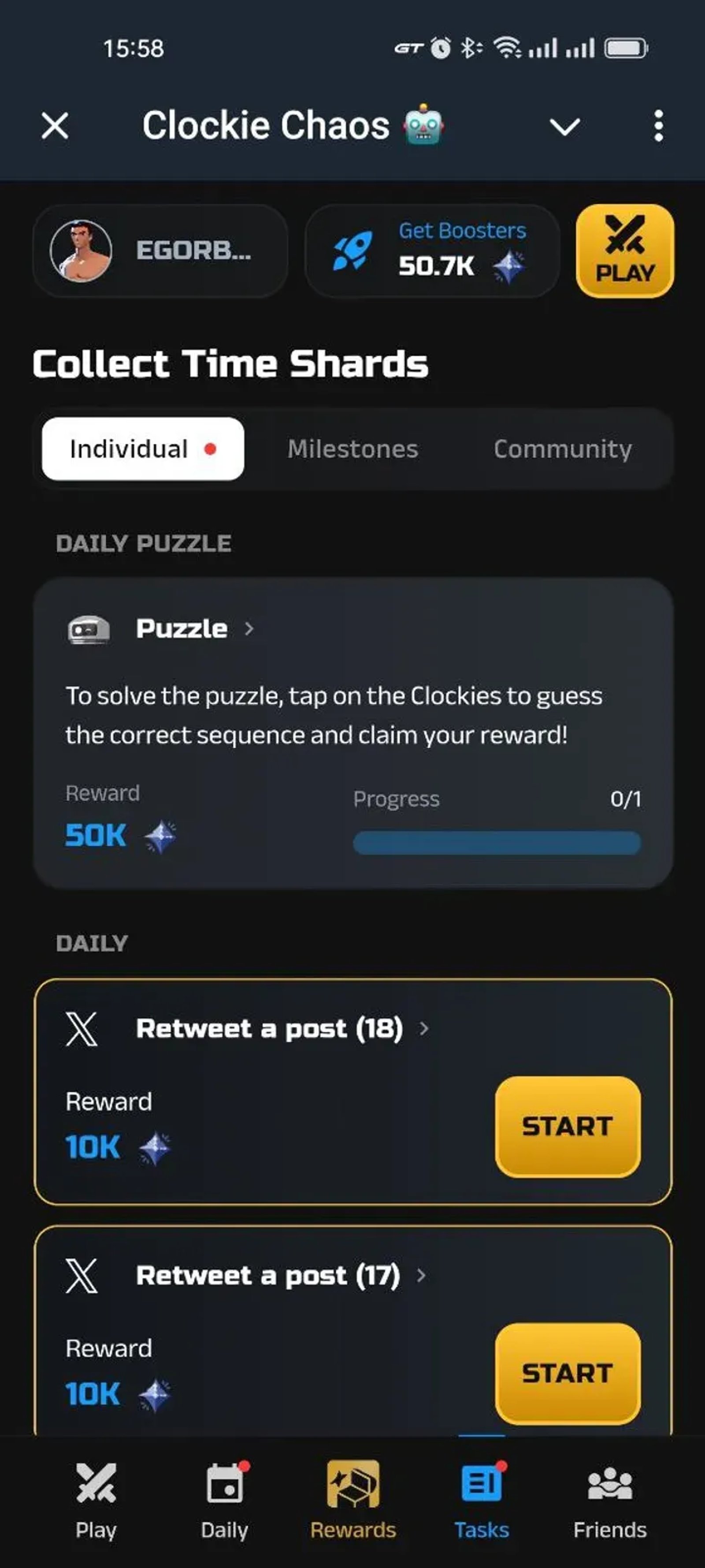 Open Loot Group & Quests ✨ в Телеграм — скриншот 3