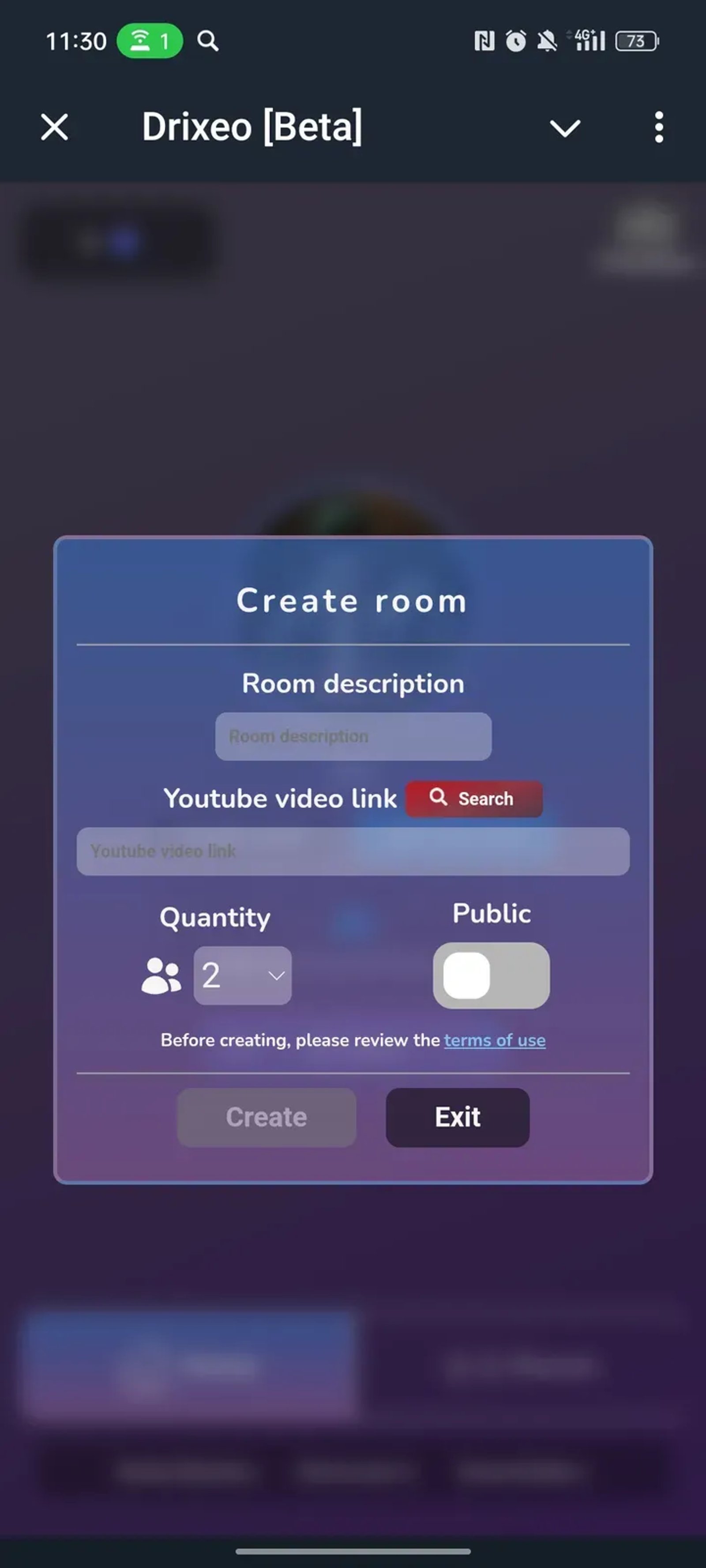 Drixeo [Beta] в Телеграм — скриншот 3