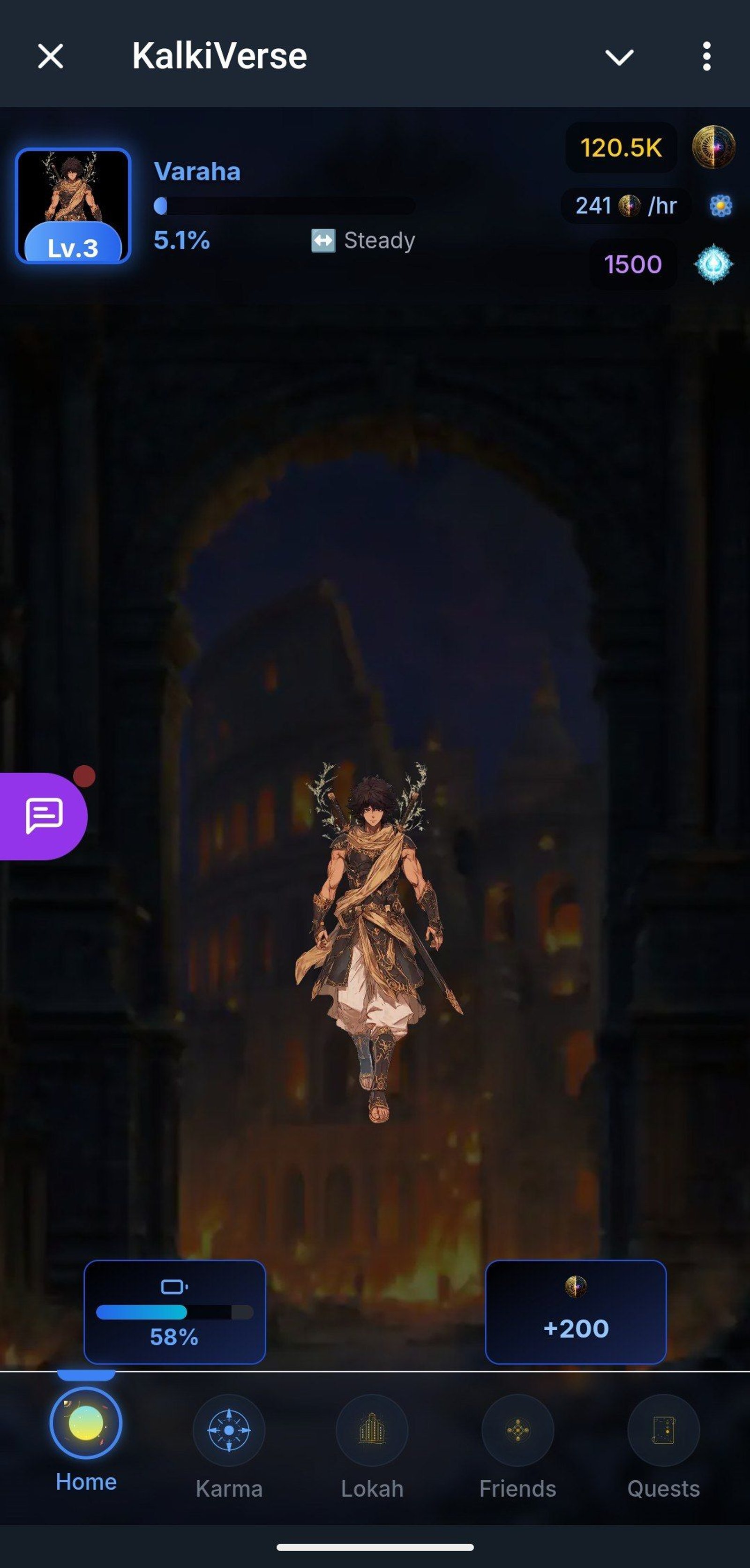 KalkiVerse в Telegram — скриншот 1