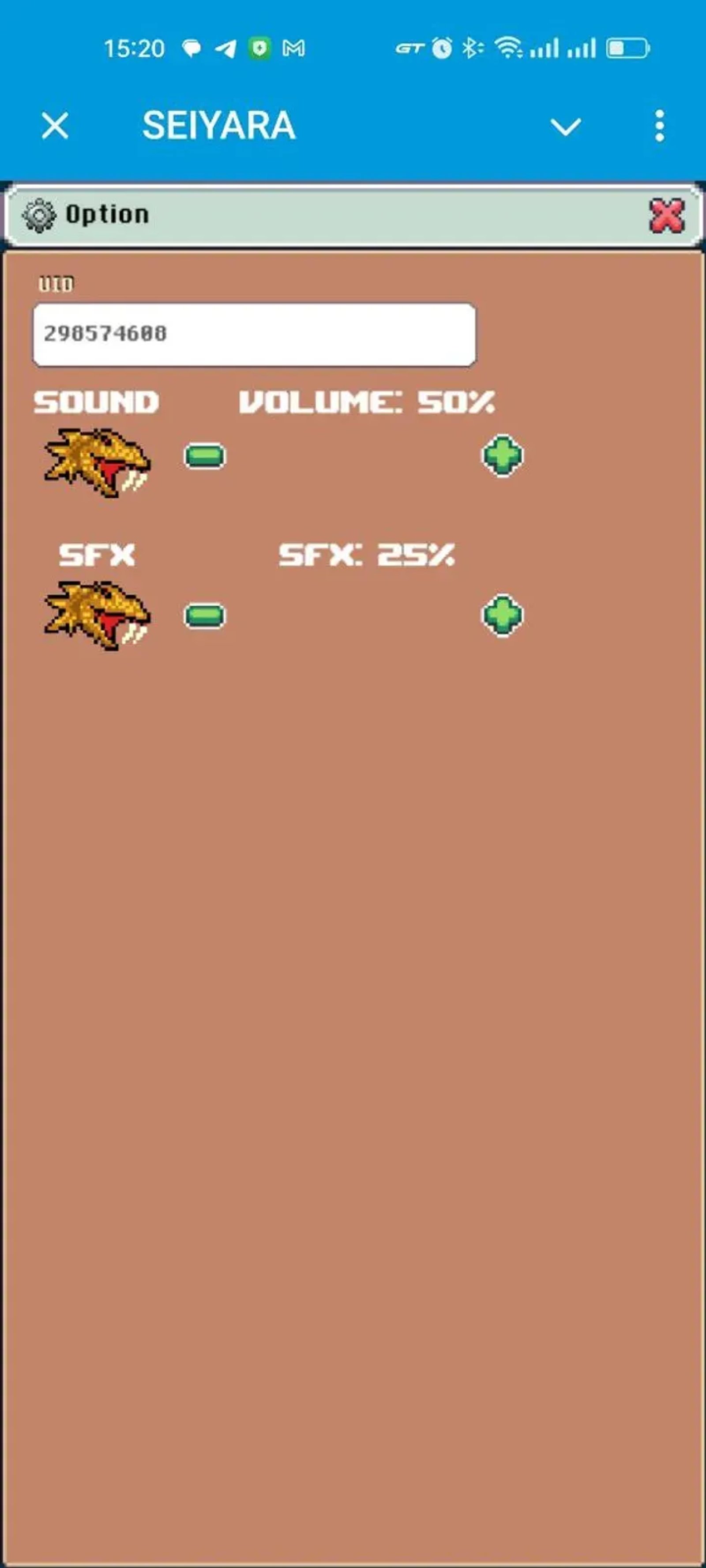 SEIYARA Telegram Screenshot 2