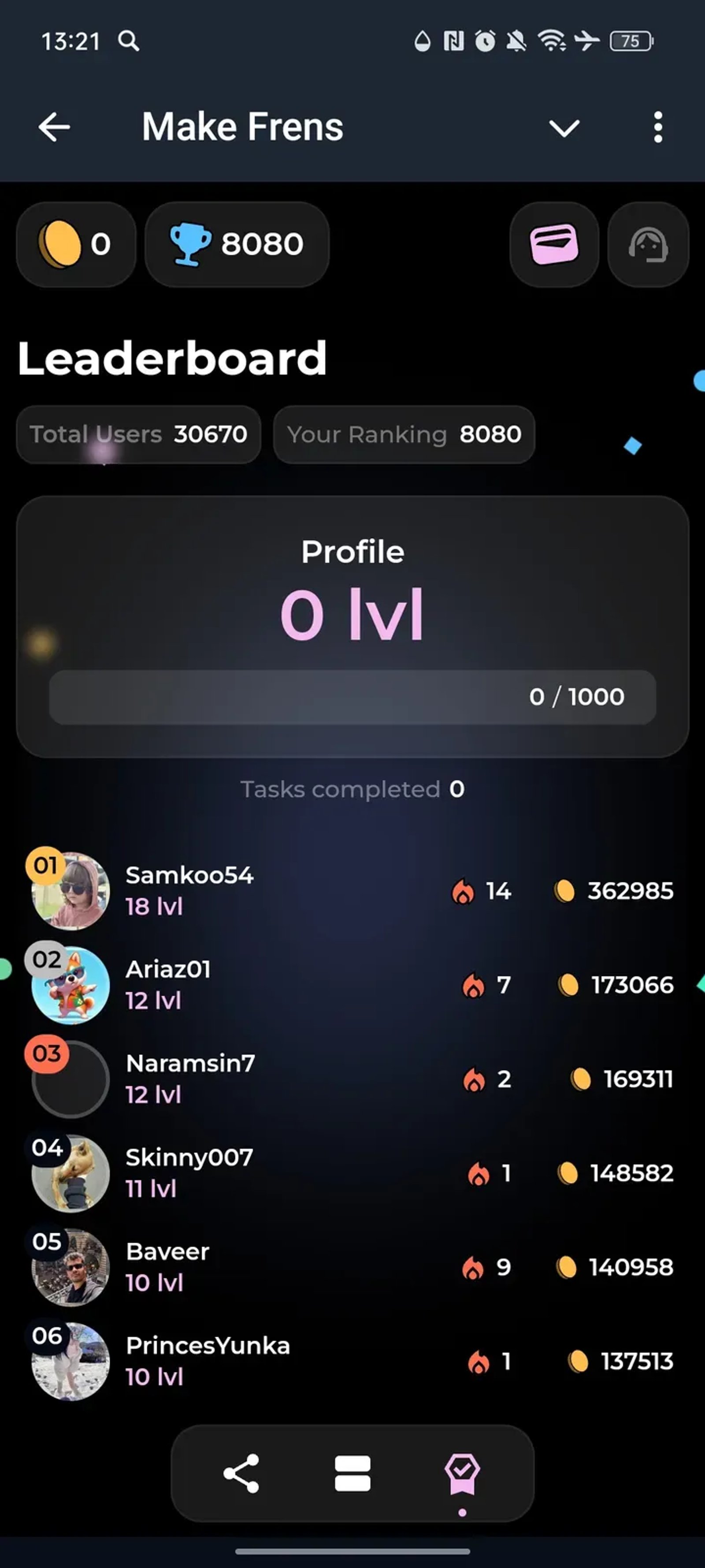 Make Frens в Телеграм — скриншот 2