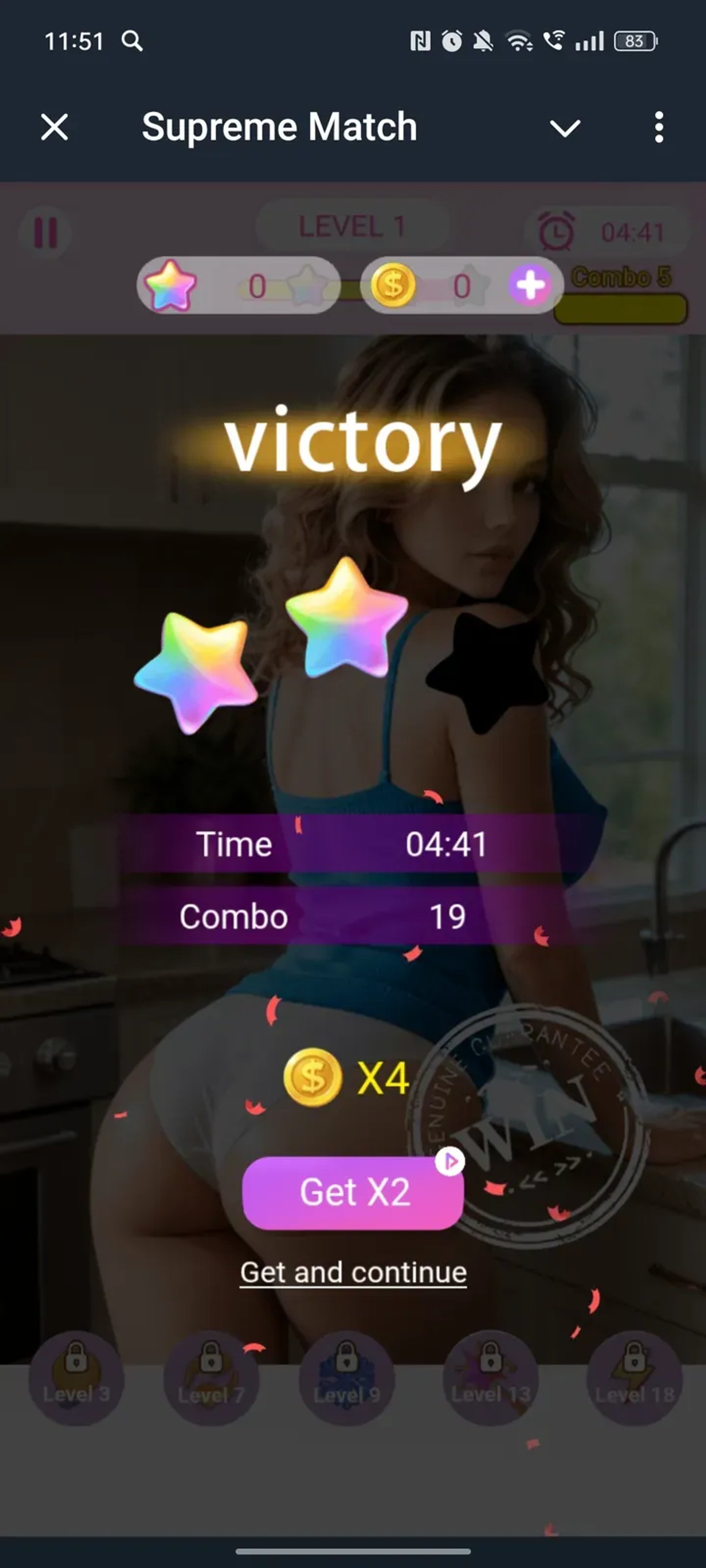 Supreme Match в Телеграм — скриншот 3