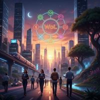 World of Life Logo Telegram