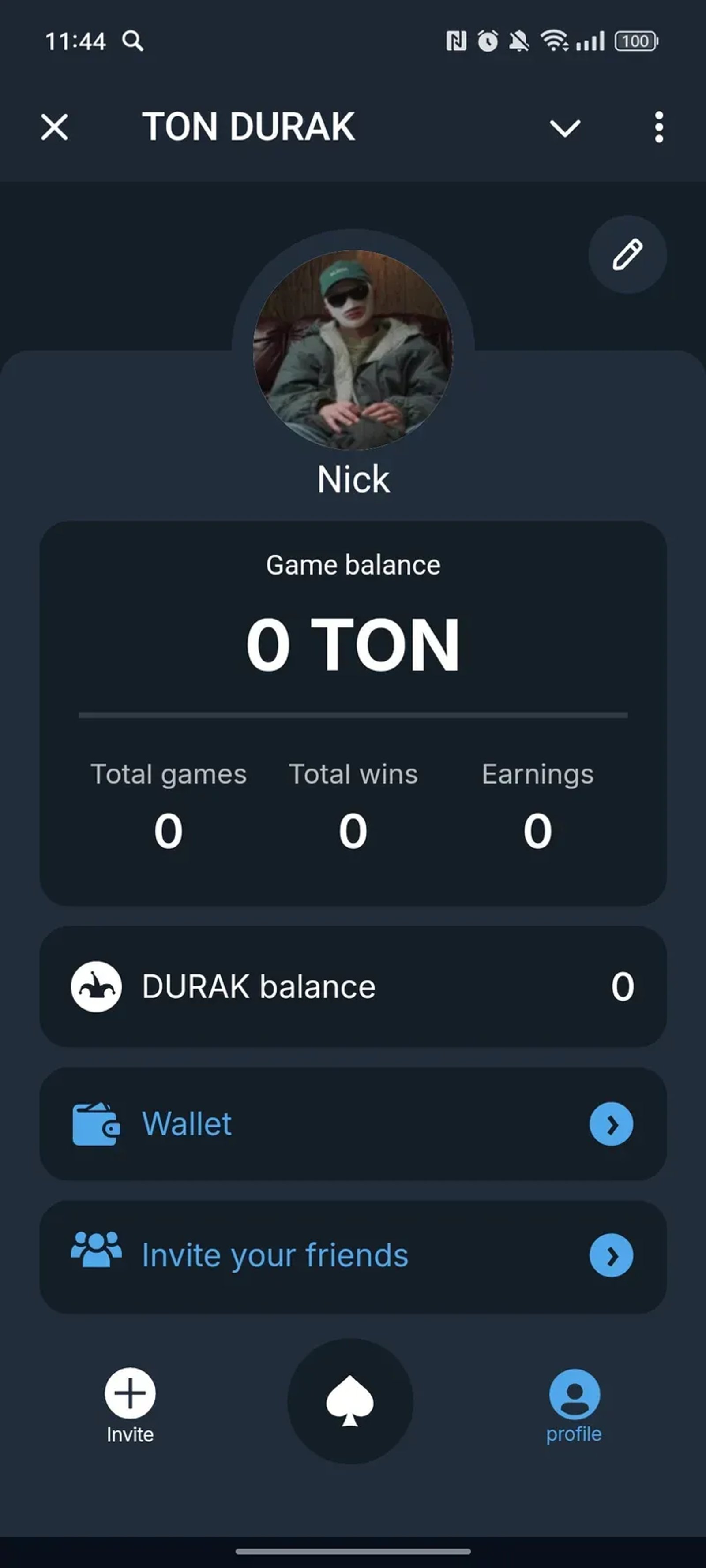 TON DURAK в Телеграм — скриншот 3