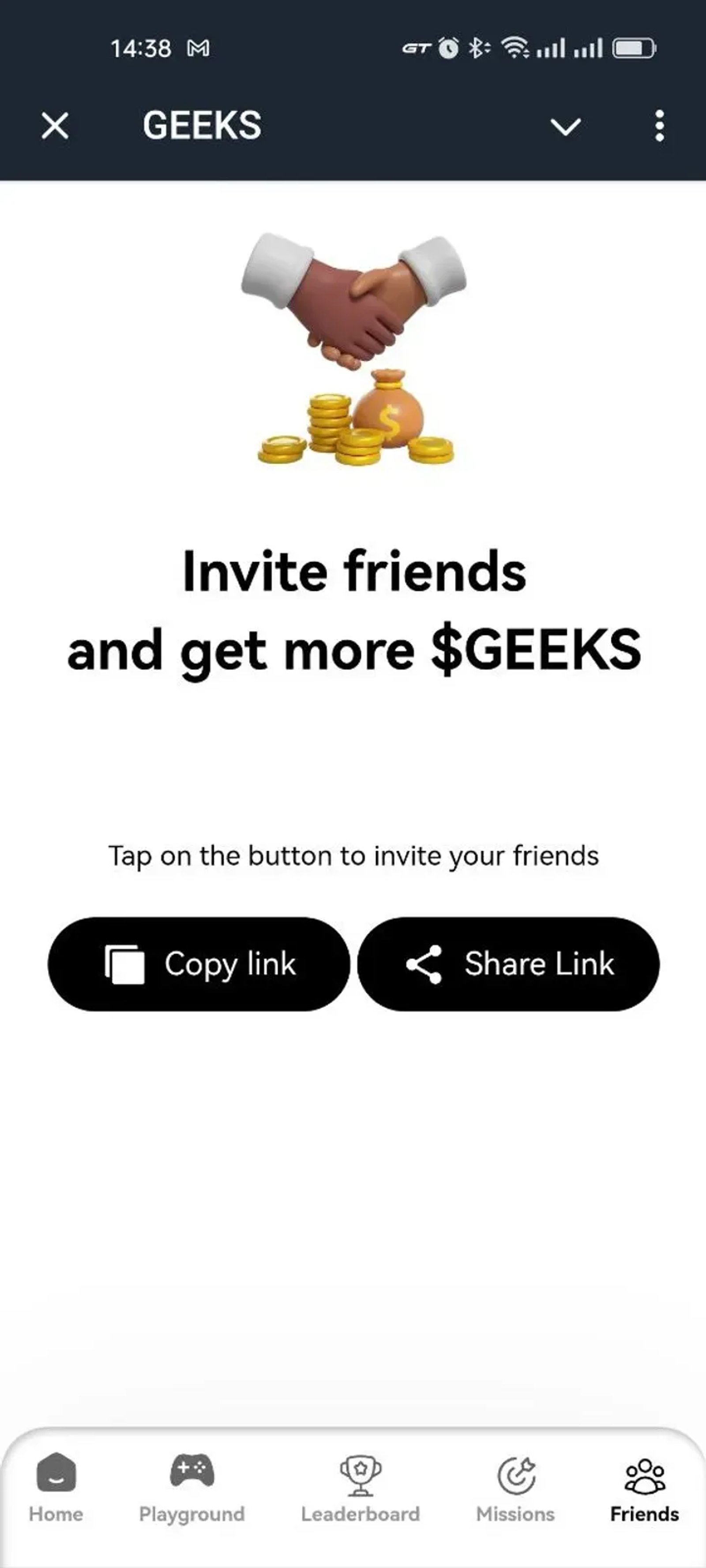 GEEKS Telegram Screenshot 1