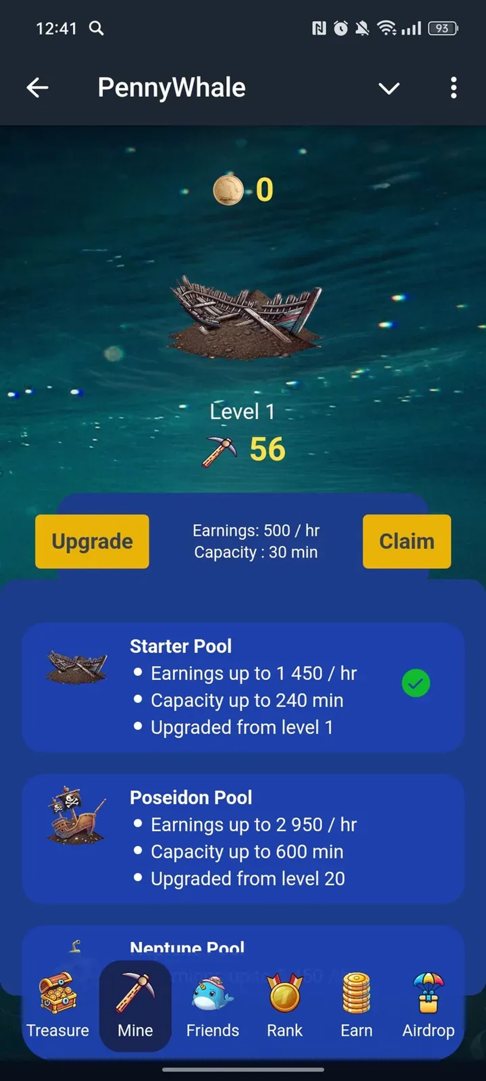 PennyWhale в Телеграм — скриншот 2