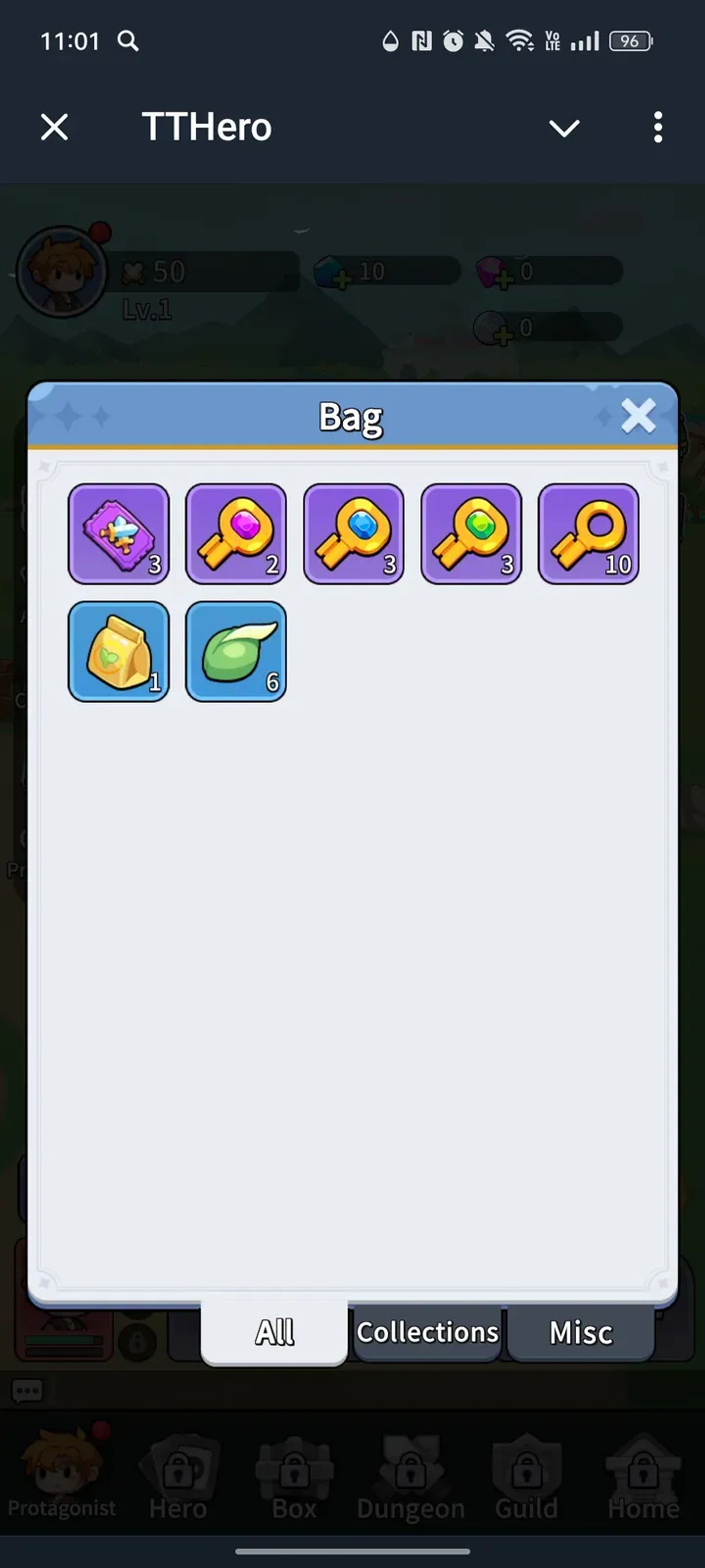 TTHero в Телеграм — скриншот 3