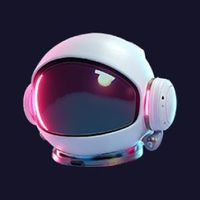 ZESH AI: To The Moon Logo Telegram