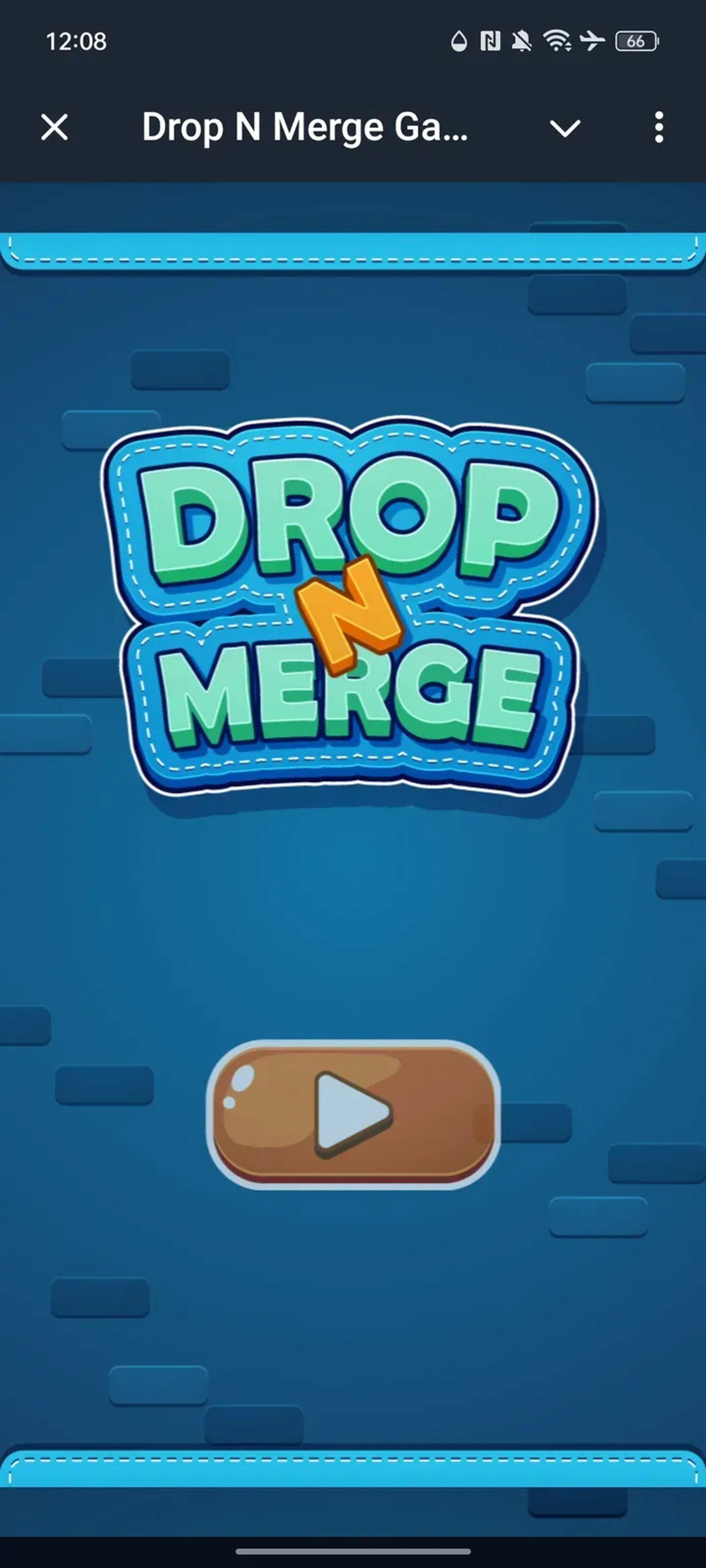 Drop N Merge Game в Телеграм — скриншот 1