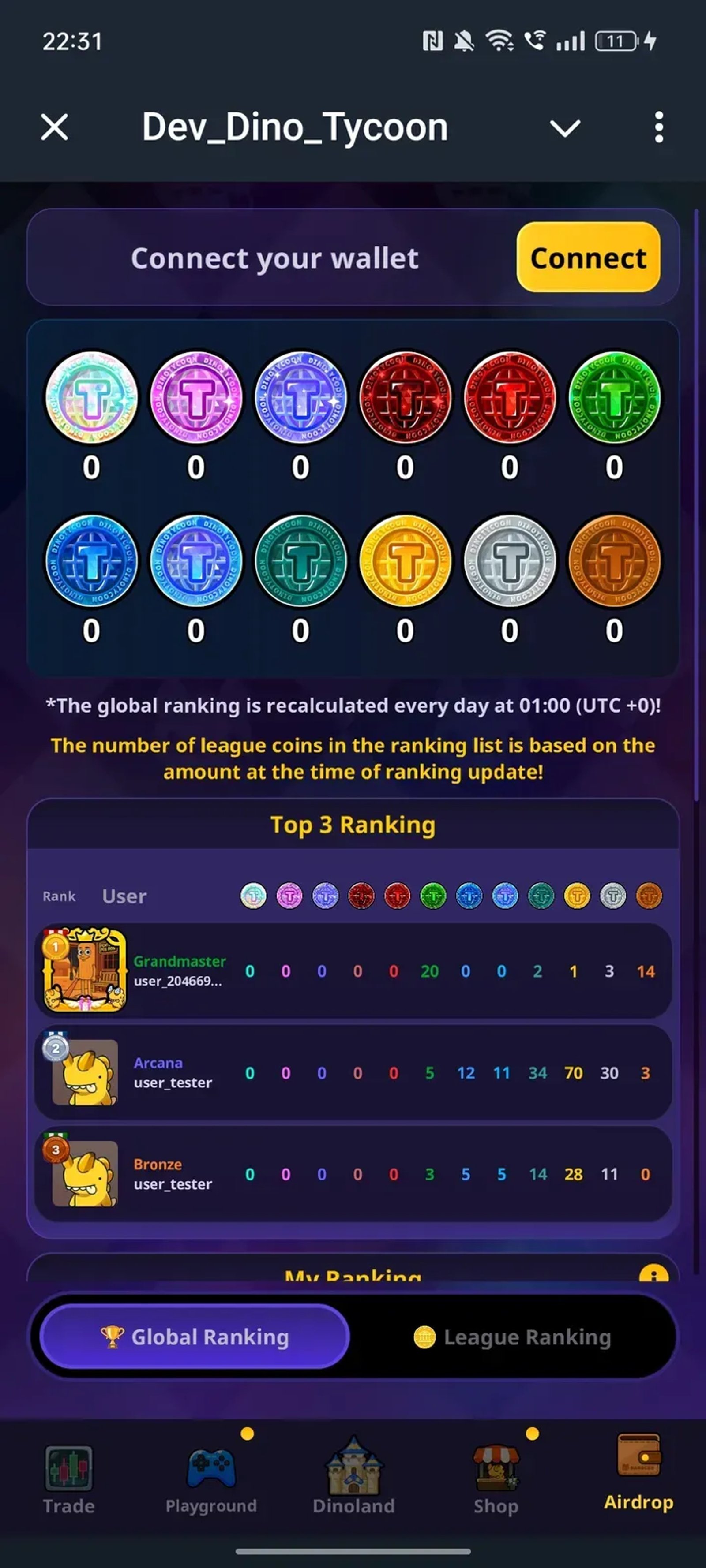 Dev_Dino_Tycoon Telegram Screenshot 4