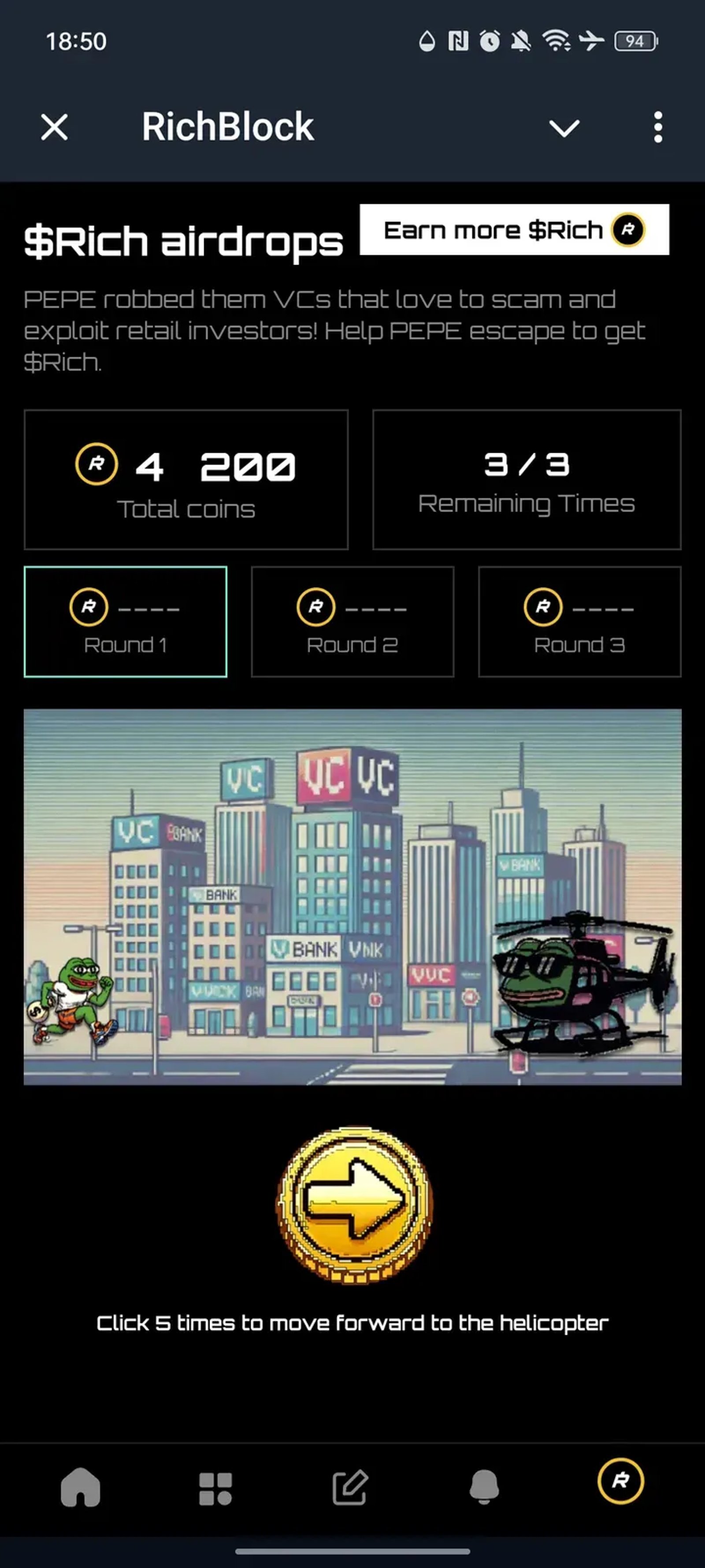 RichBlock в Телеграм — скриншот 6
