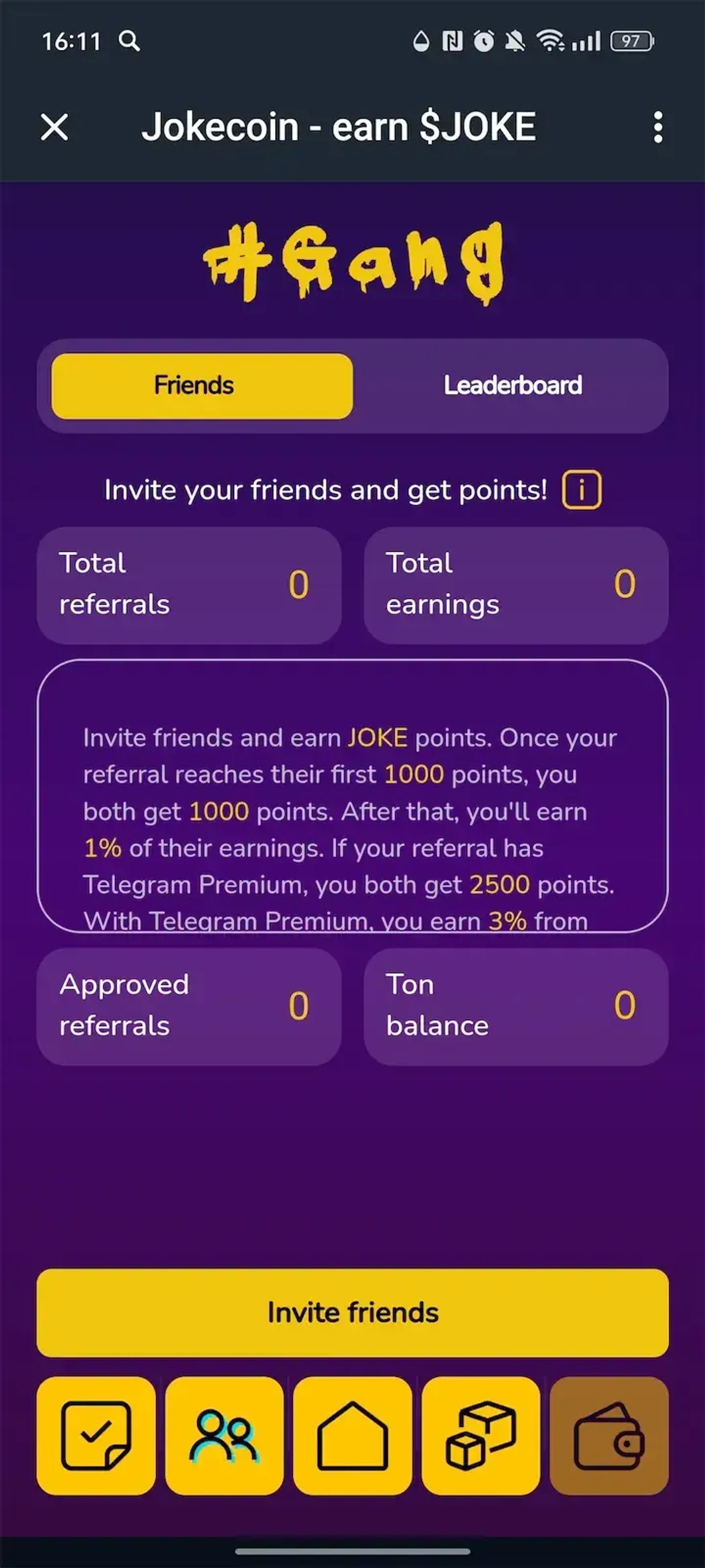 Jokecoin - earn $JOKE в Телеграм — скриншот 3