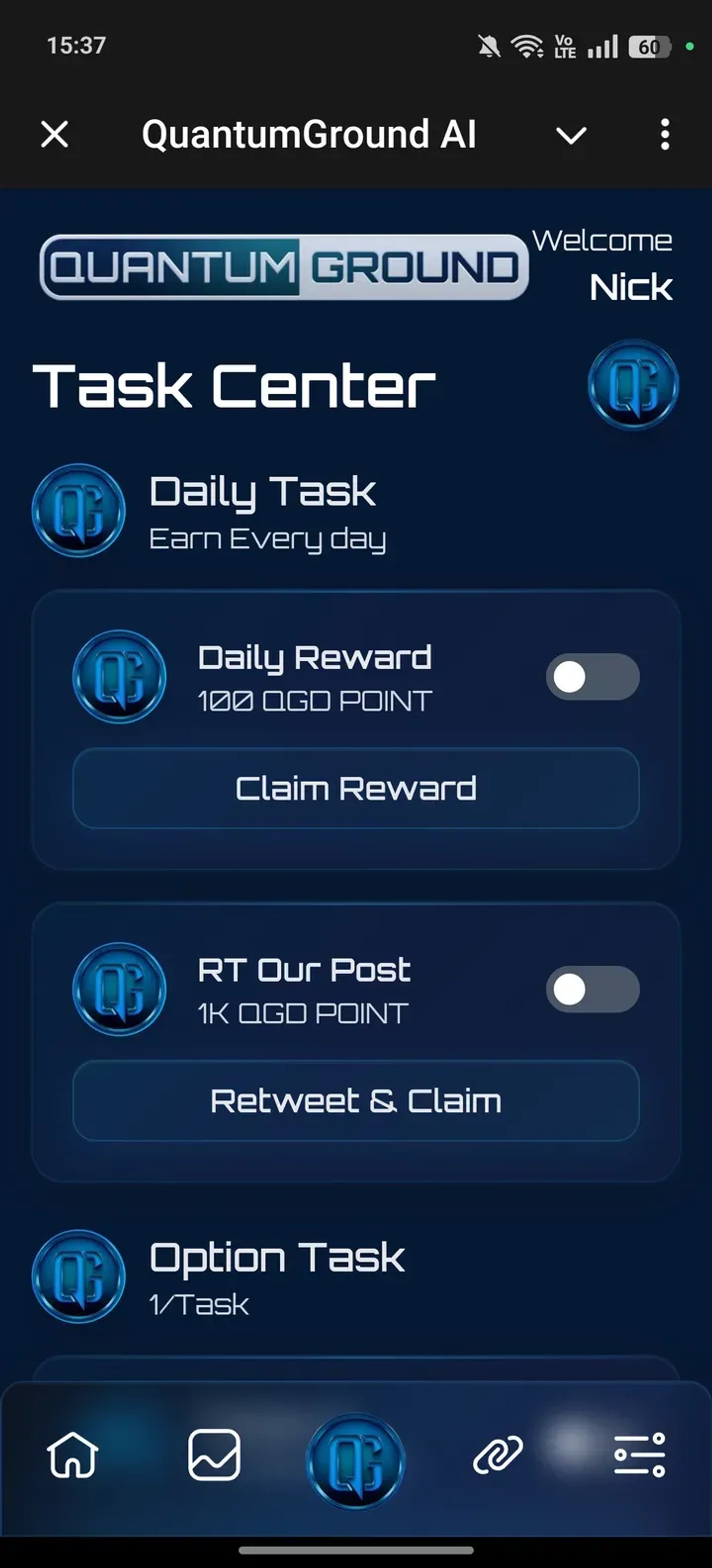 QuantumGround AI Telegram Screenshot 4