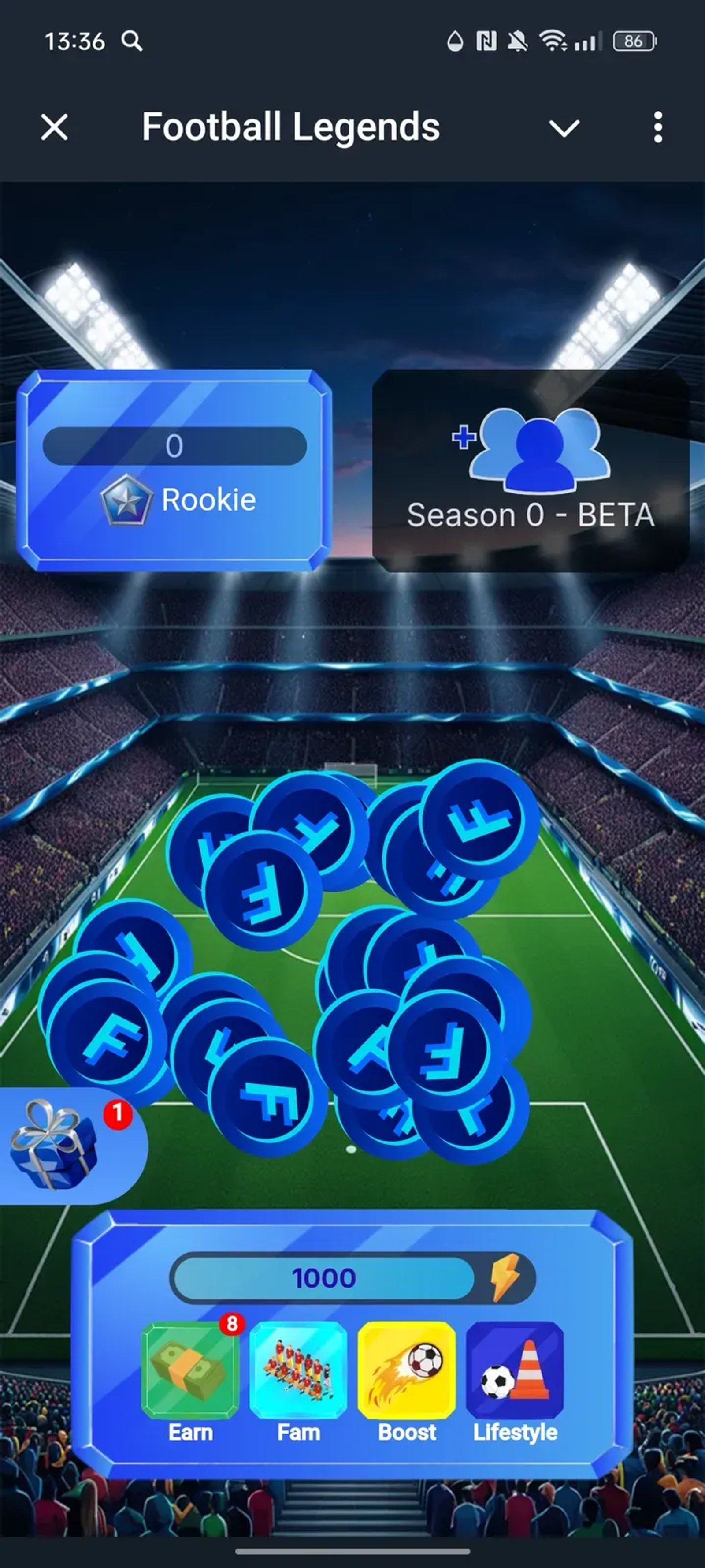 Football Legends в Телеграм — скриншот 1