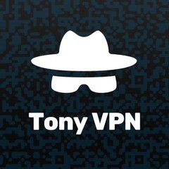 Tony VPN Logo Telegram