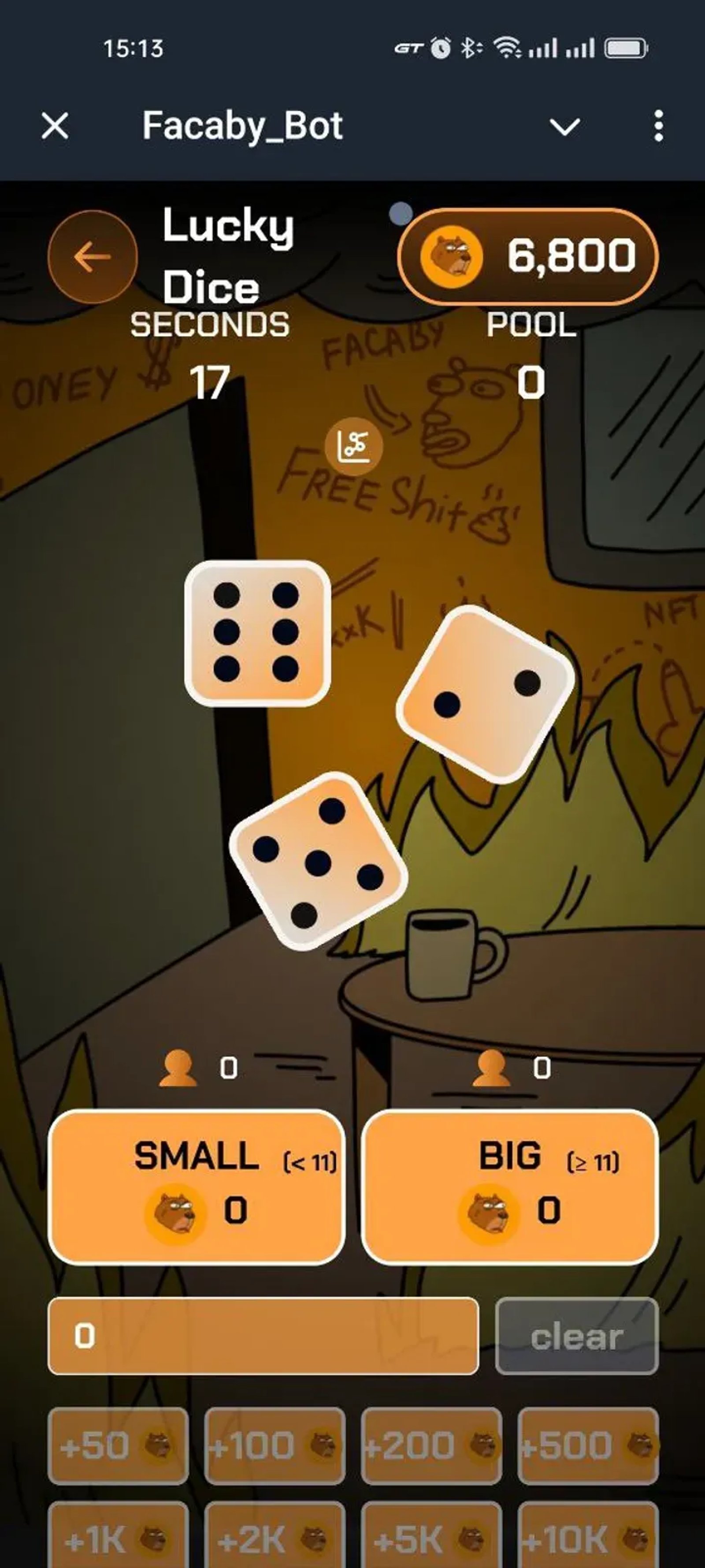 Facaby_Bot в Телеграм — скриншот 4