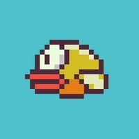 Flappy Bird Back Logo Telegram