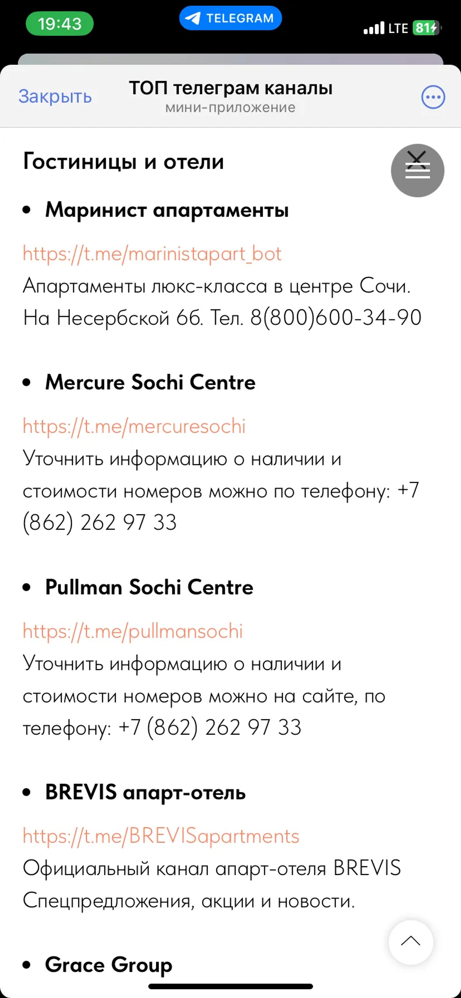 TelegaCan Telegram Screenshot 3