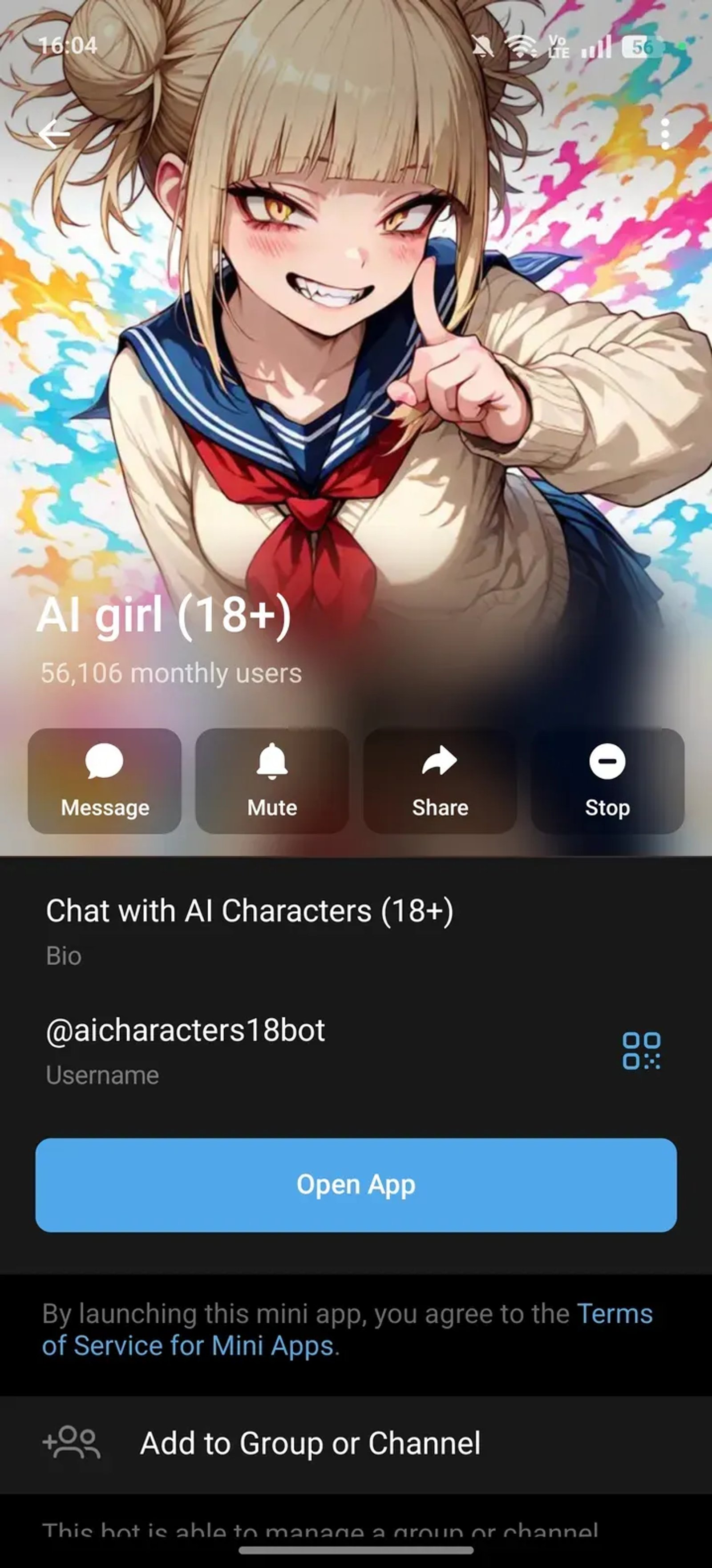 AI girl (18+) Telegram Screenshot 4