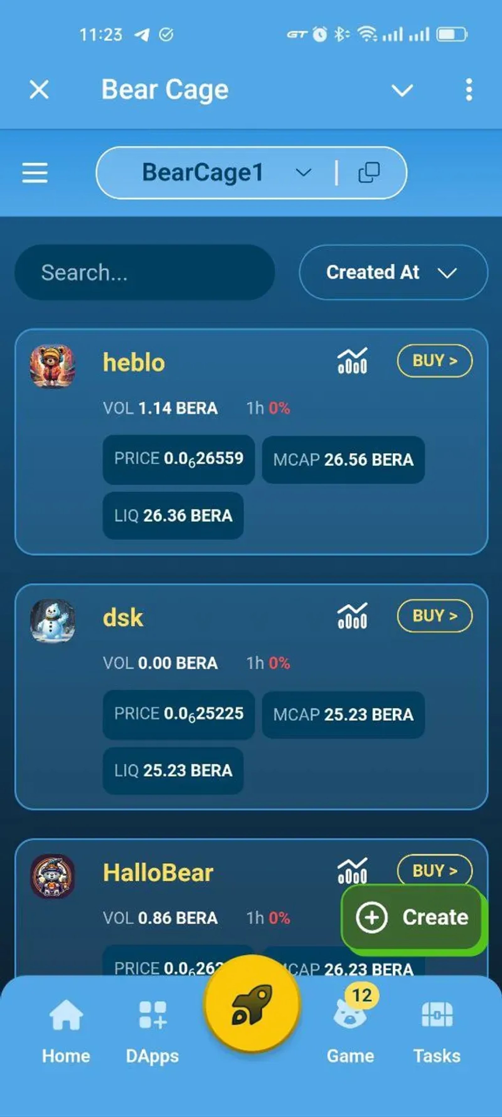 BearCage в Телеграм — скриншот 1