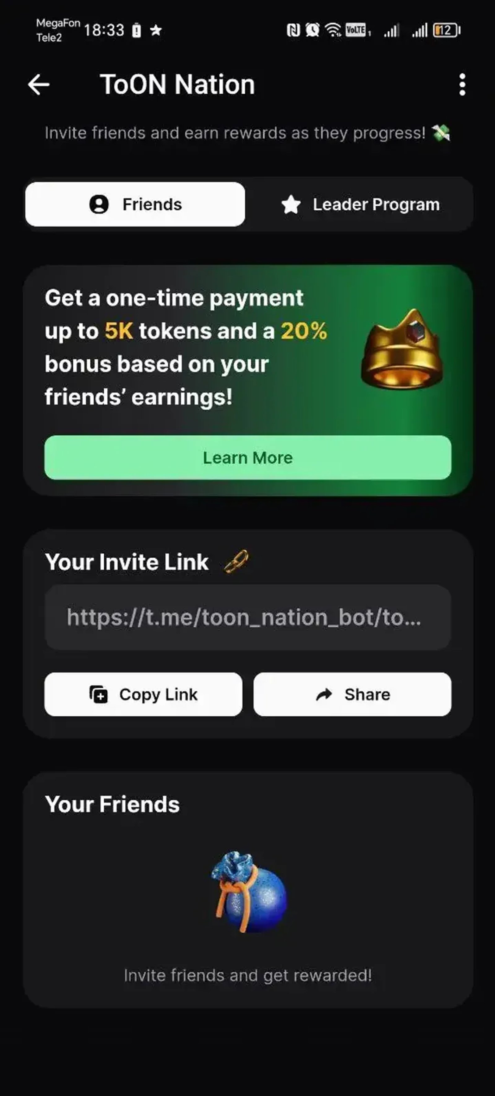 ToON Nation в Телеграм — скриншот 3