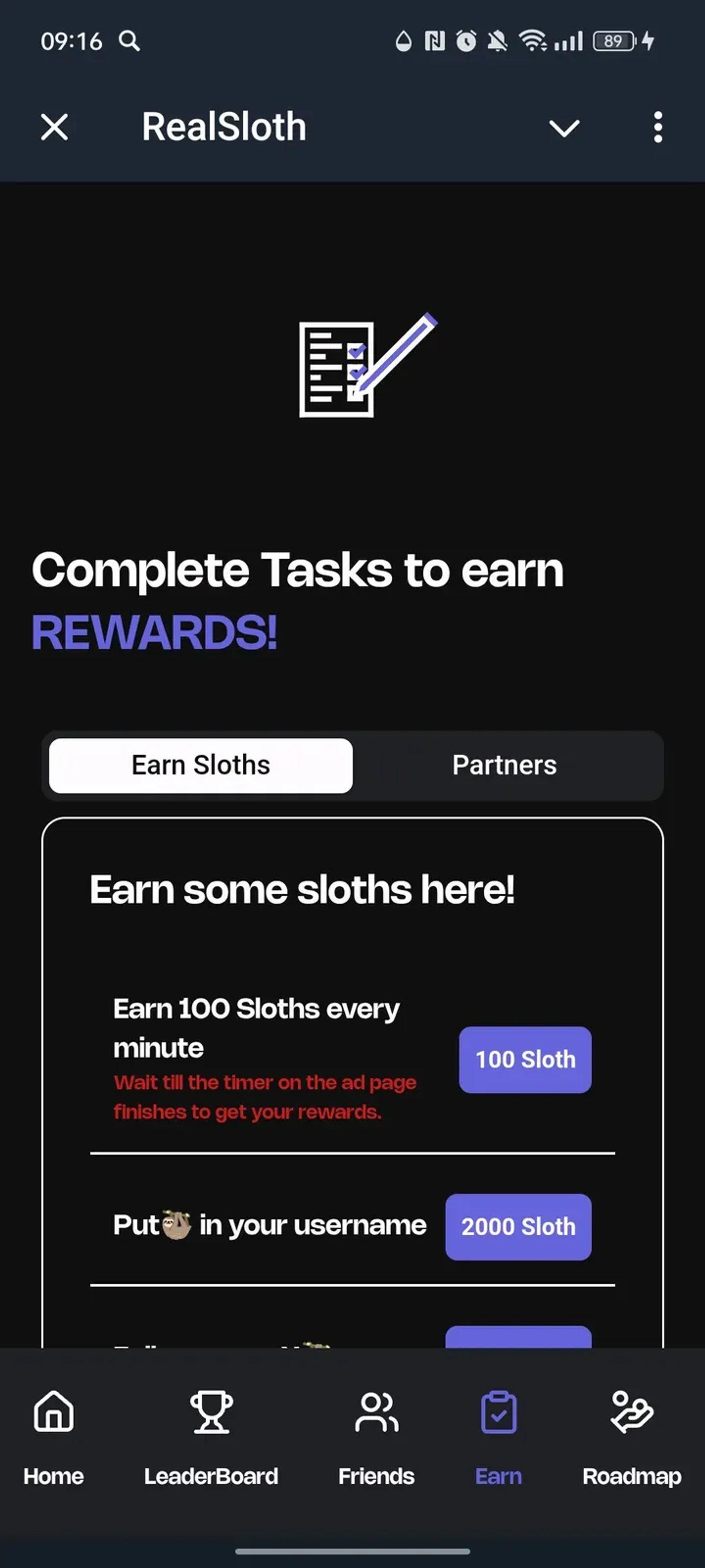 RealSloth в Телеграм — скриншот 4