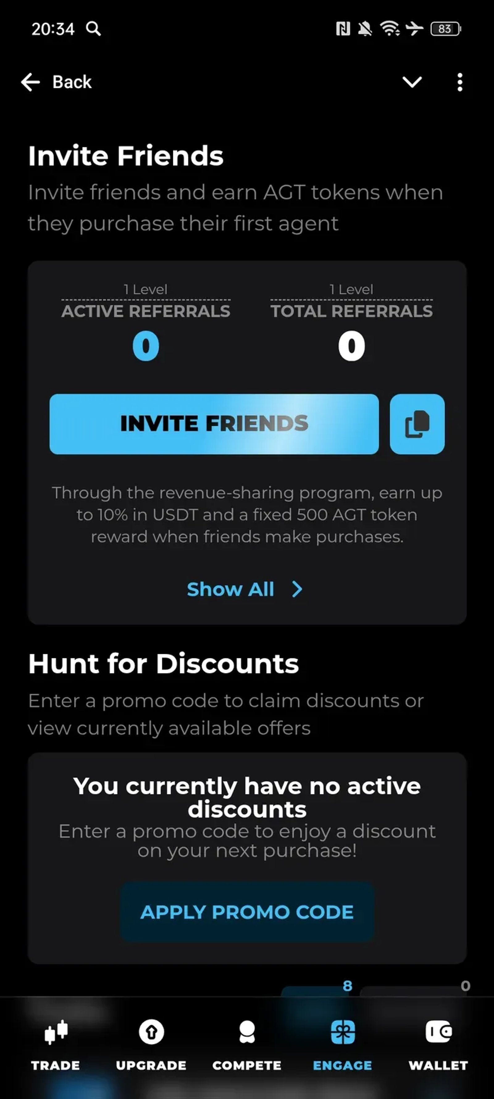 Agentrade Telegram Screenshot 4