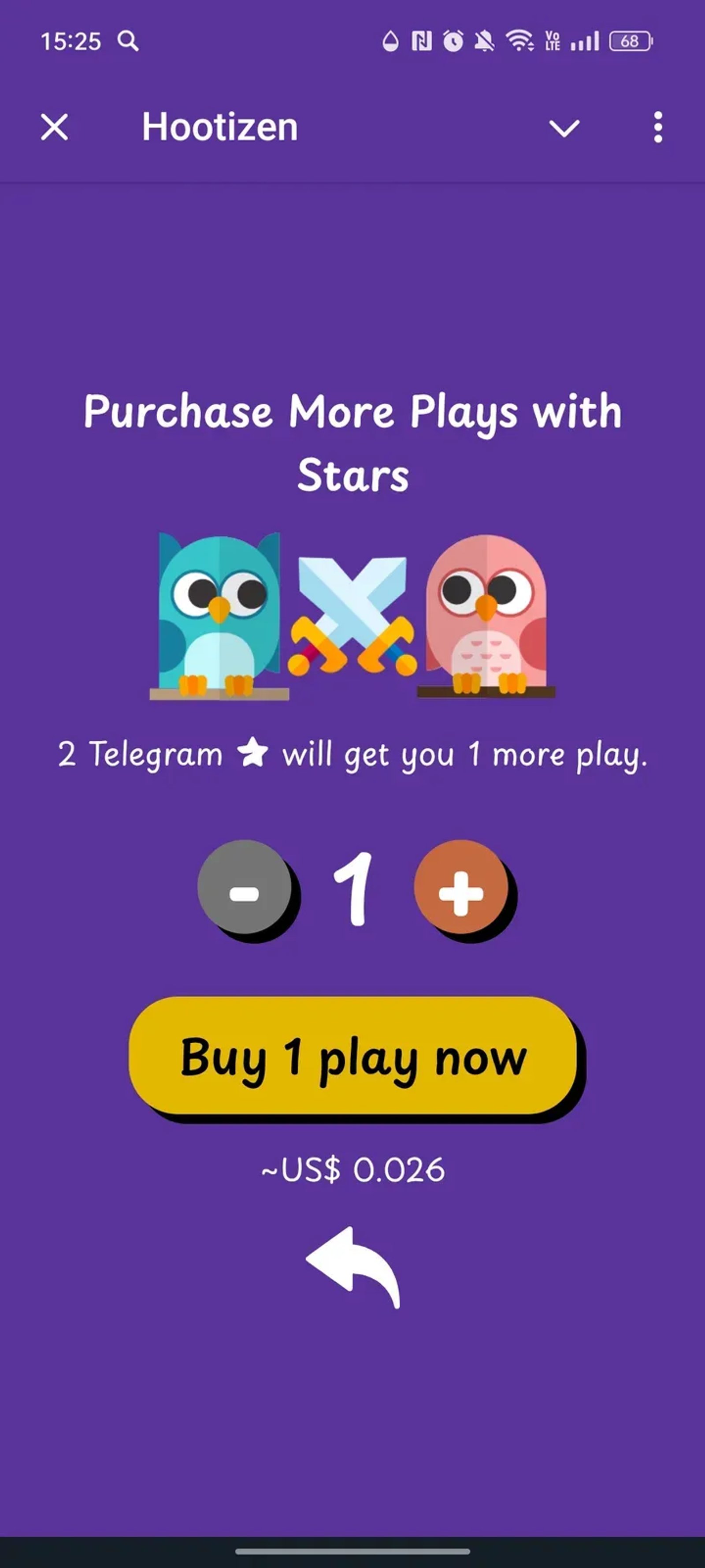 Hootizen в Телеграм — скриншот 2