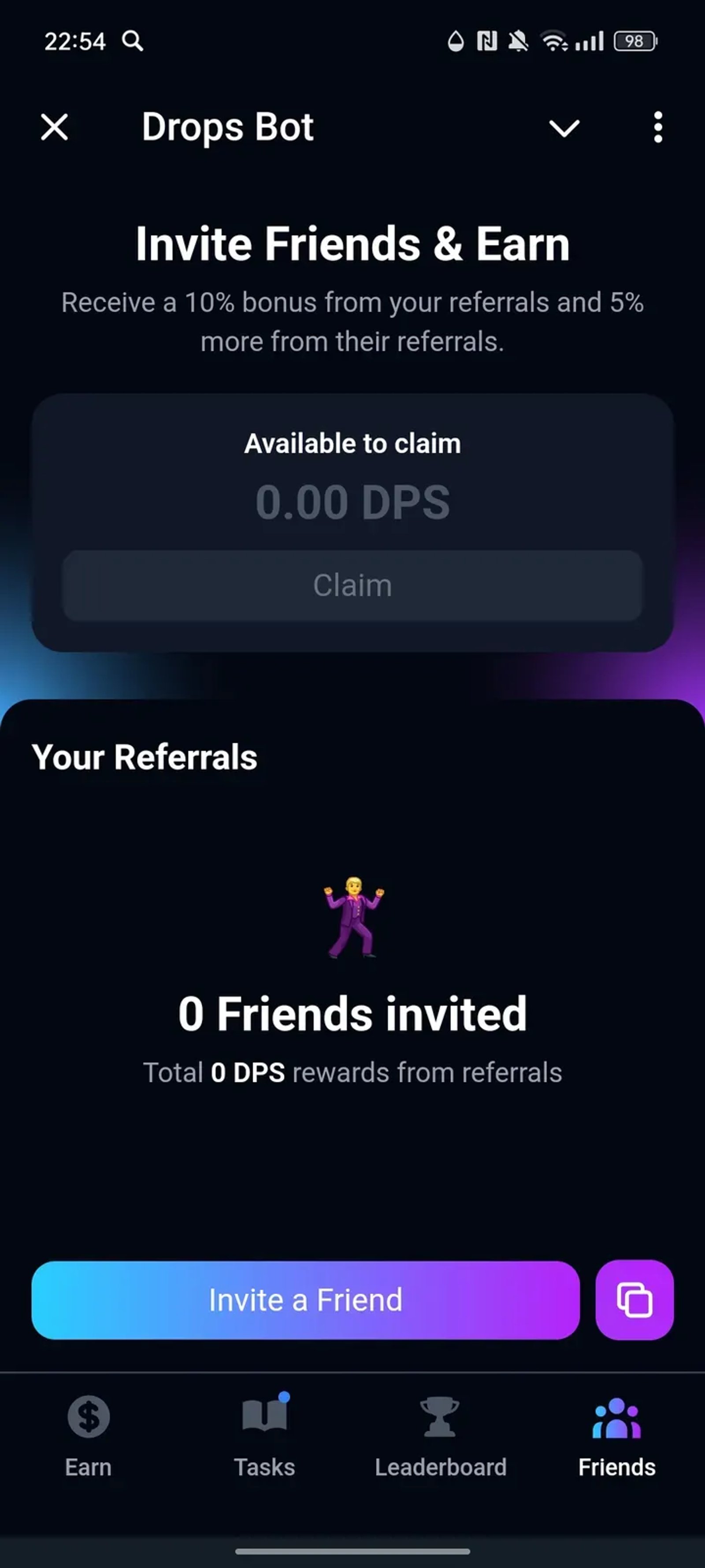 Drops Bot в Телеграм — скриншот 4