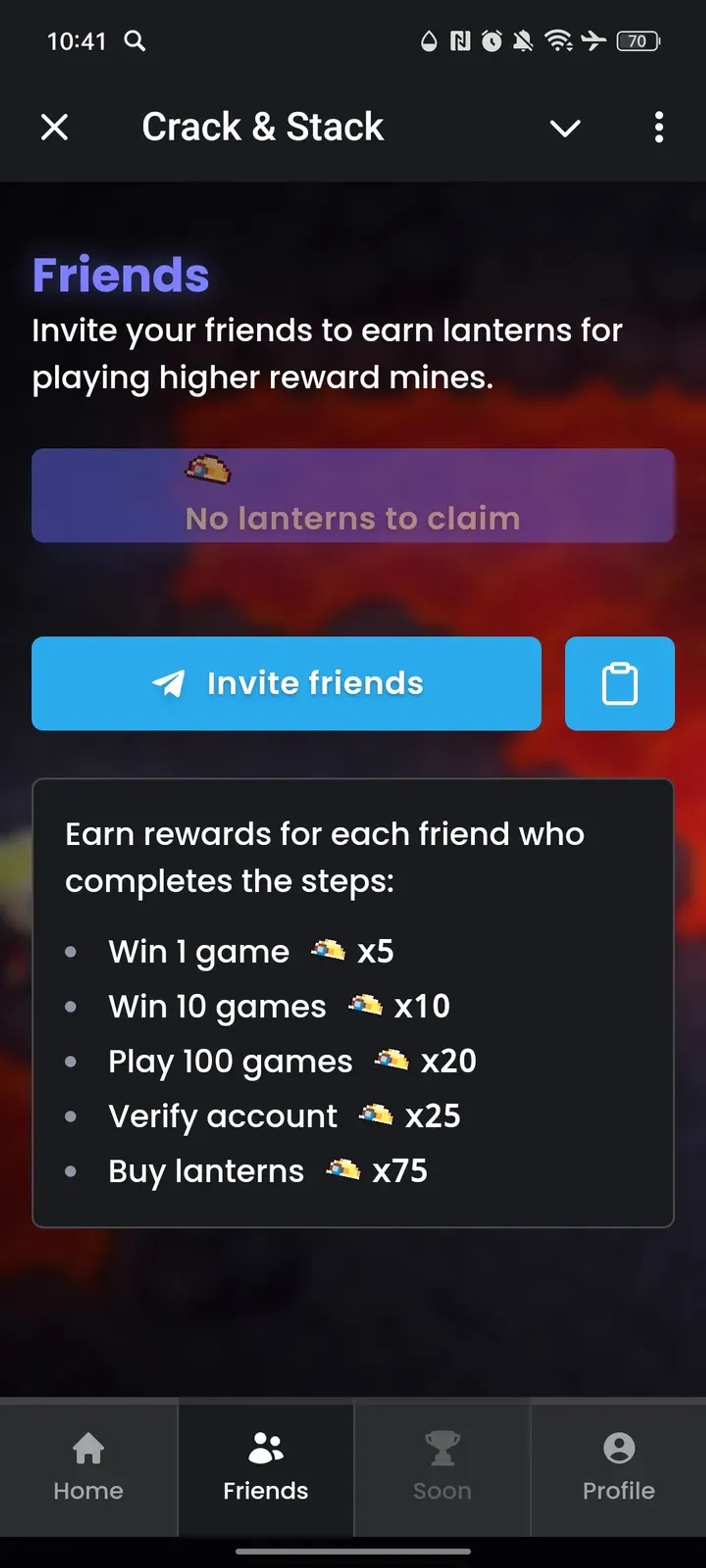 Crack & Stack Telegram Screenshot 2