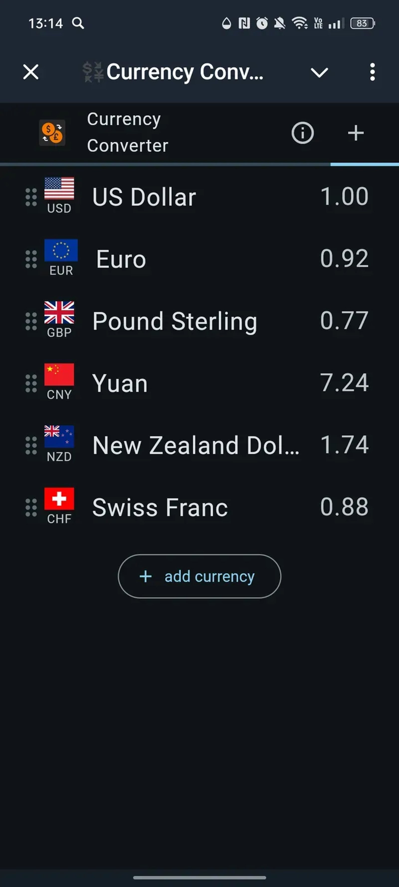 💱Currency Converter || Конвертер валют в Телеграм — скриншот 1