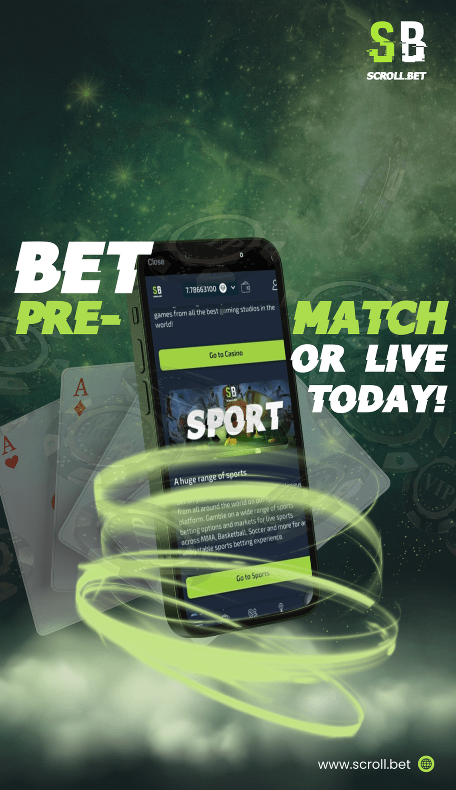 SCROLL.BET в Телеграм — скриншот 4