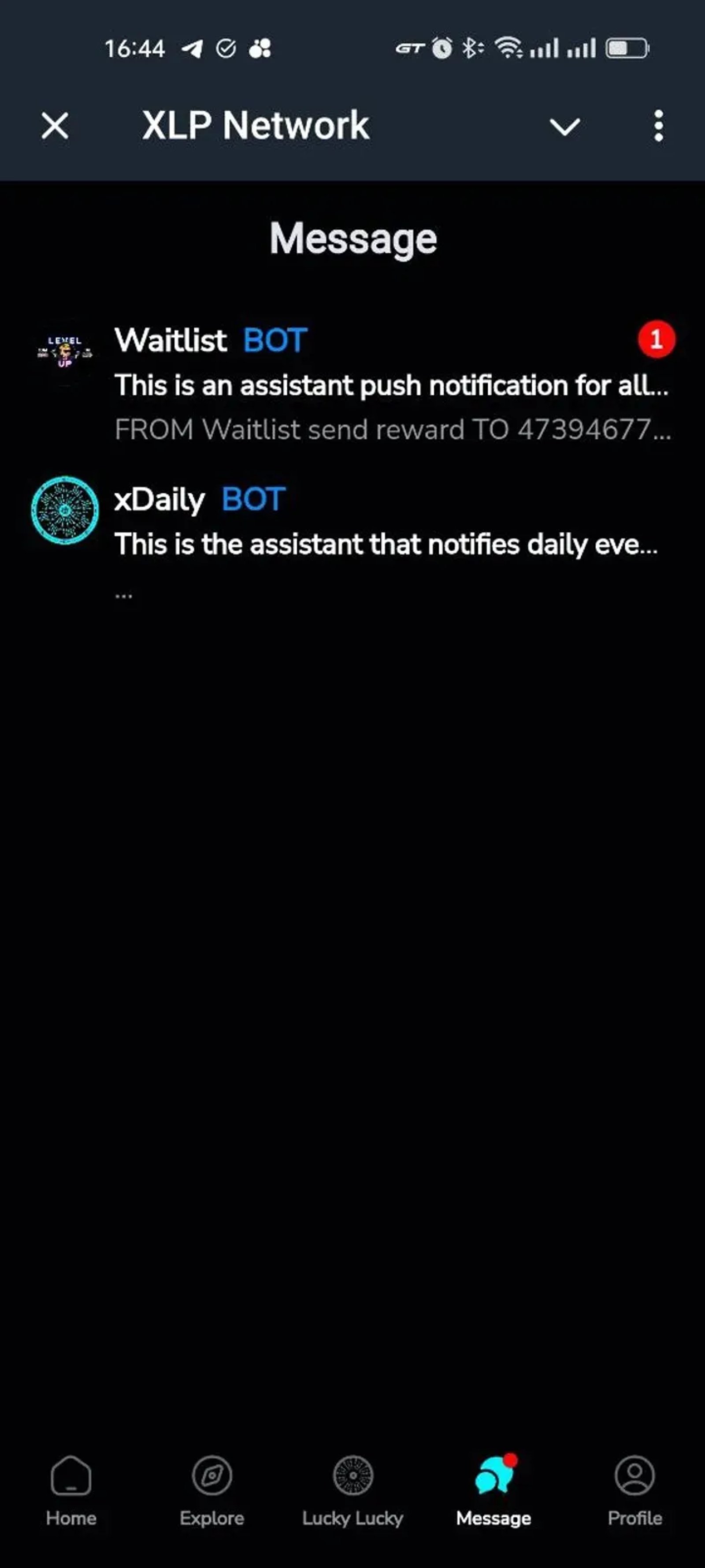 xLP Network ⚡️ xAgent Origin NFT в Телеграм — скриншот 2