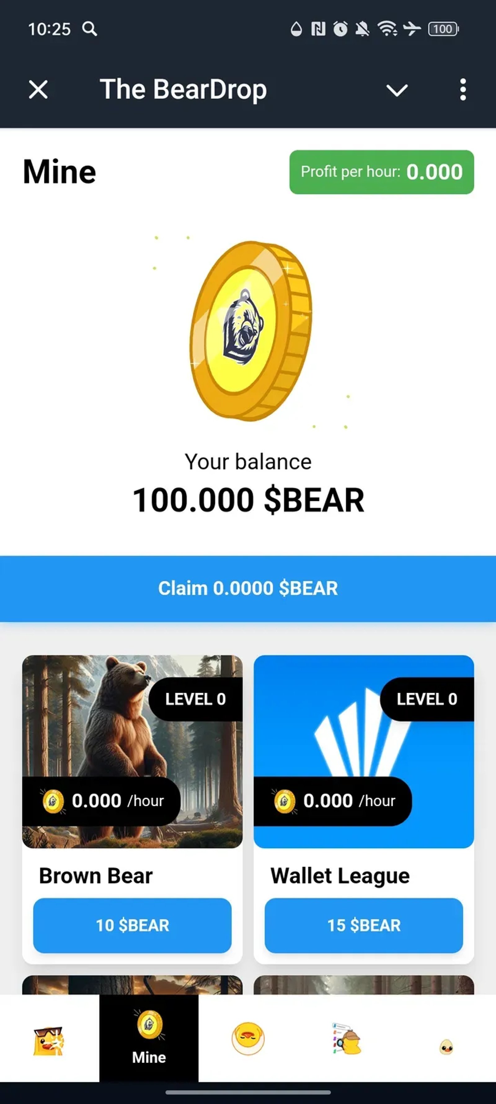 The BearDrop в Телеграм — скриншот 2