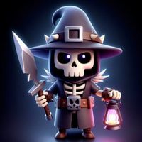 Skull and Bones Logo Telegram