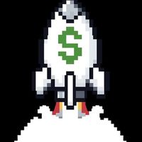 Sky Rocket Logo Telegram